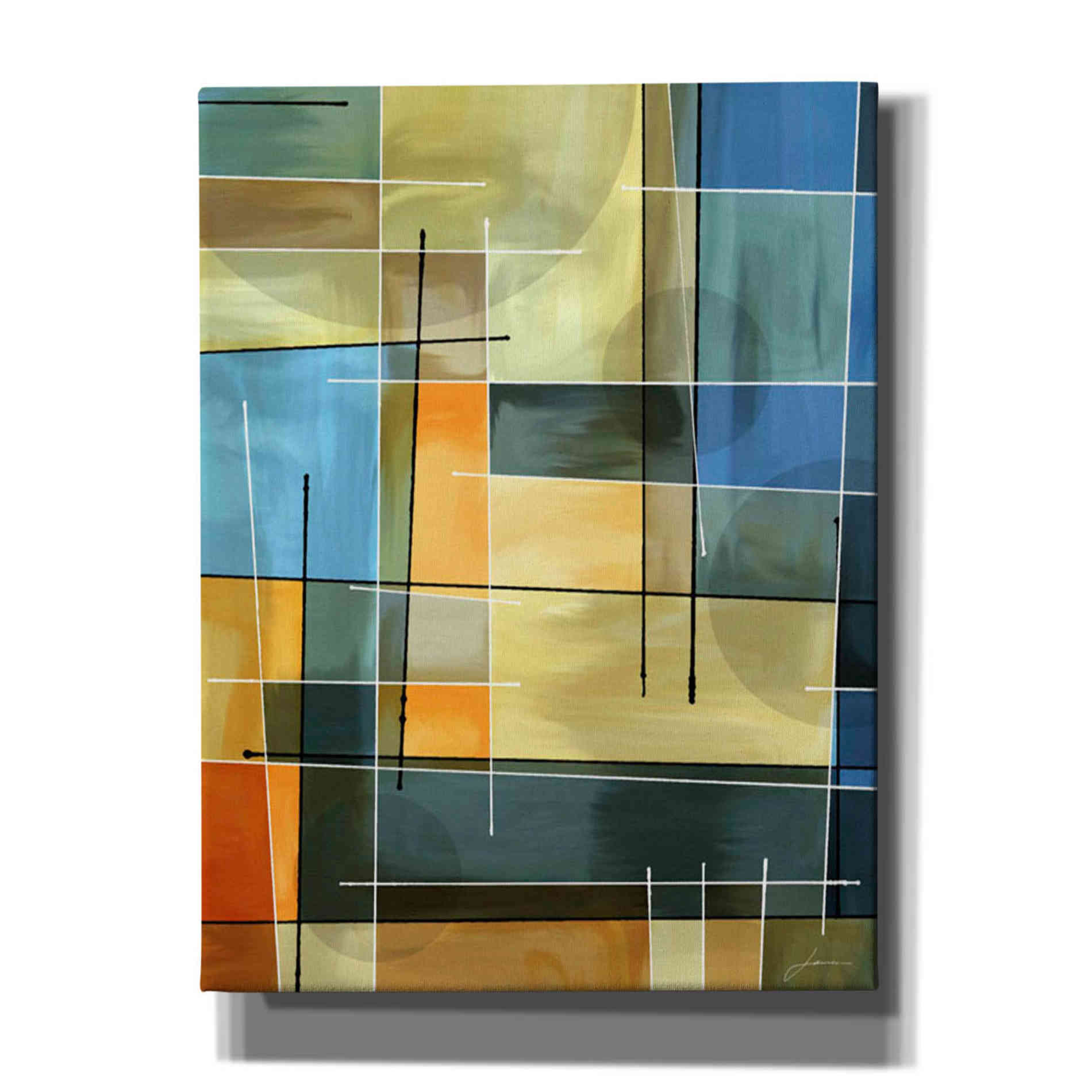 'Counter Balance I' by James Burghardt Giclee Canvas Wall Art