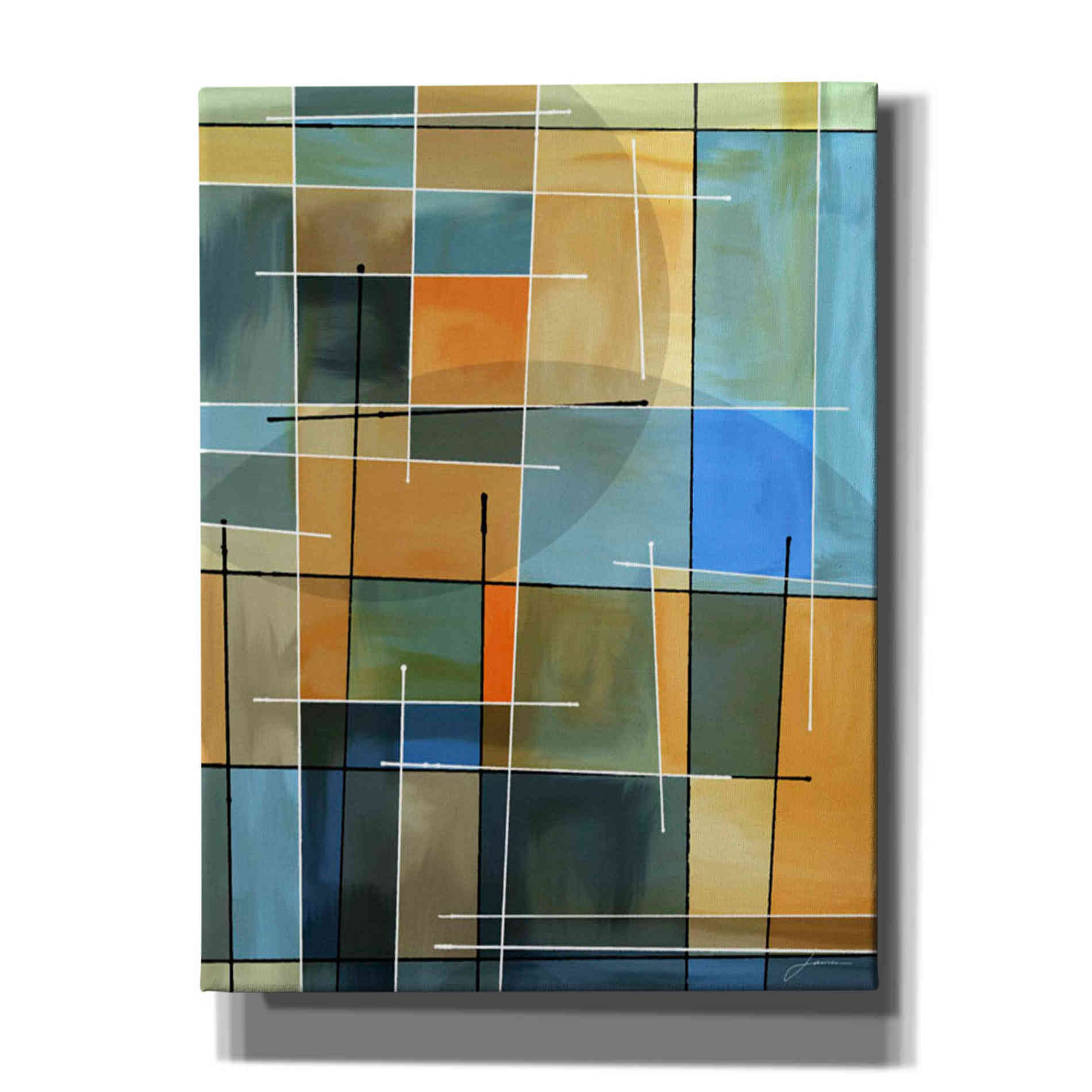'Counter Balance II' by James Burghardt Giclee Canvas Wall Art