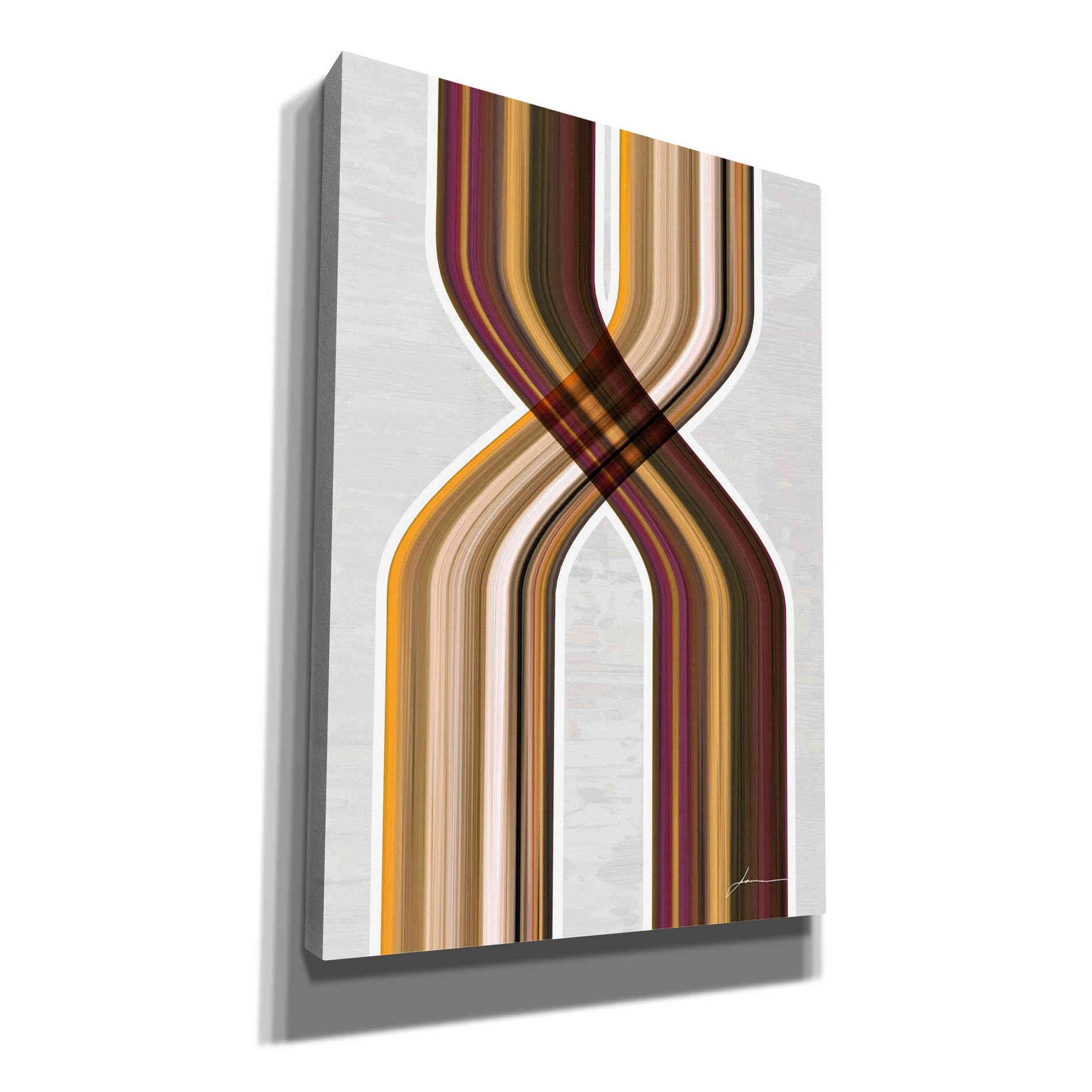 'Modern Dance III' by James Burghardt Giclee Canvas Wall Art