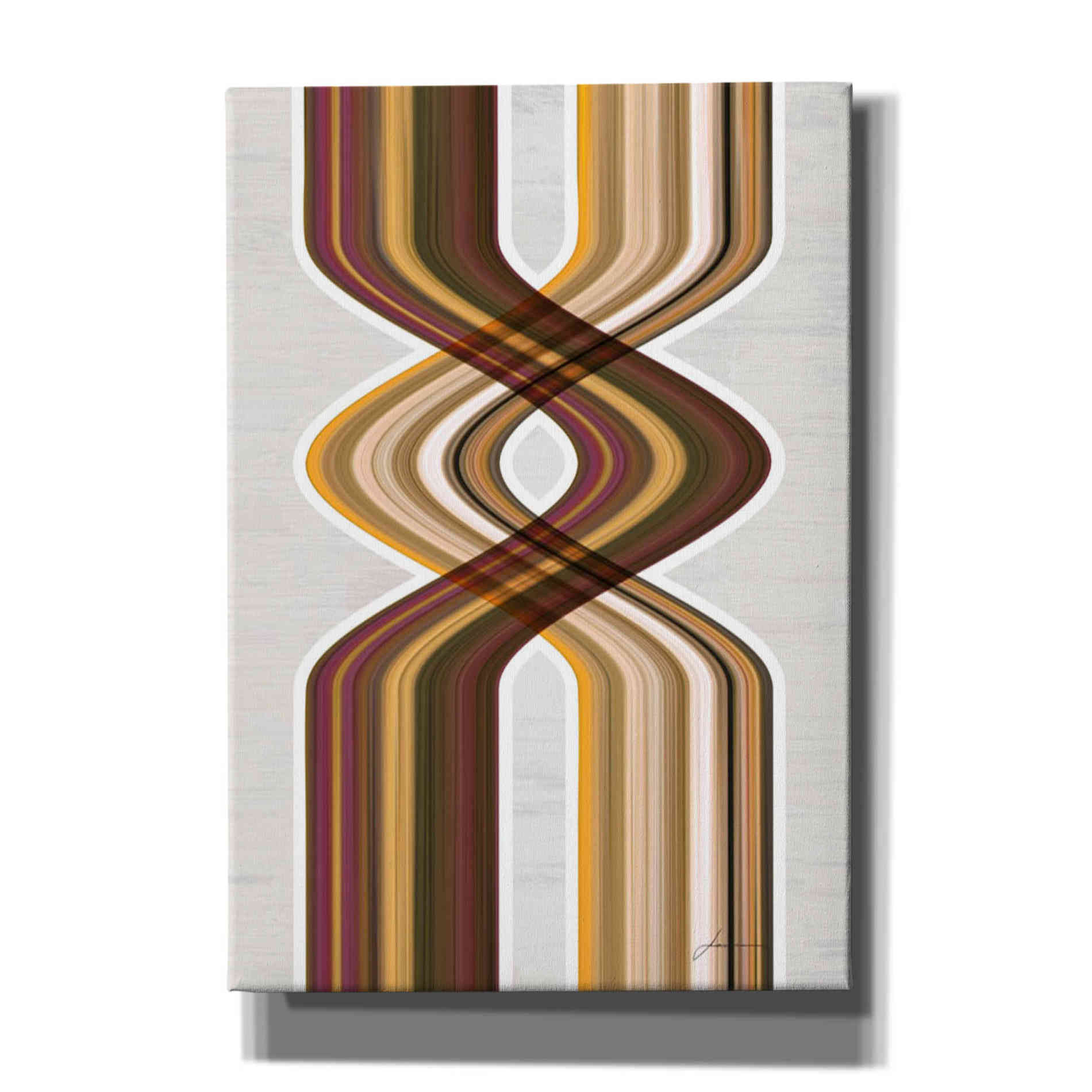 'Modern Dance V' by James Burghardt Giclee Canvas Wall Art