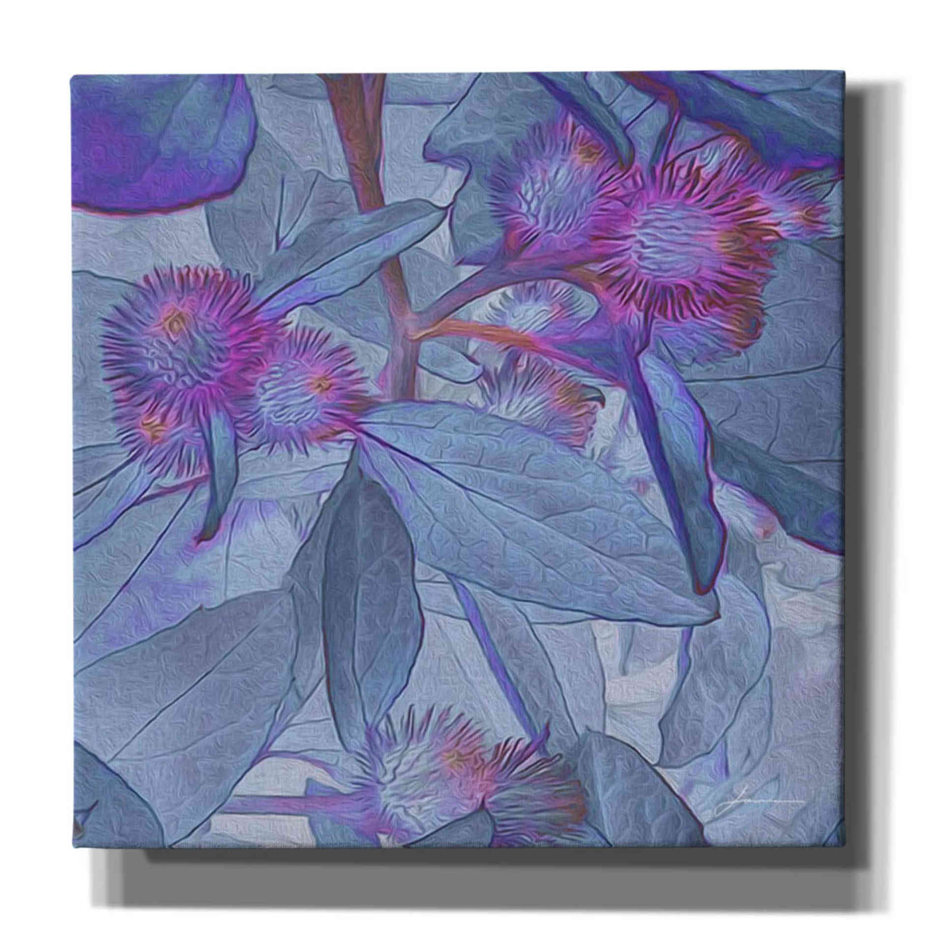 'Prickley Tiles IV' by James Burghardt Giclee Canvas Wall Art