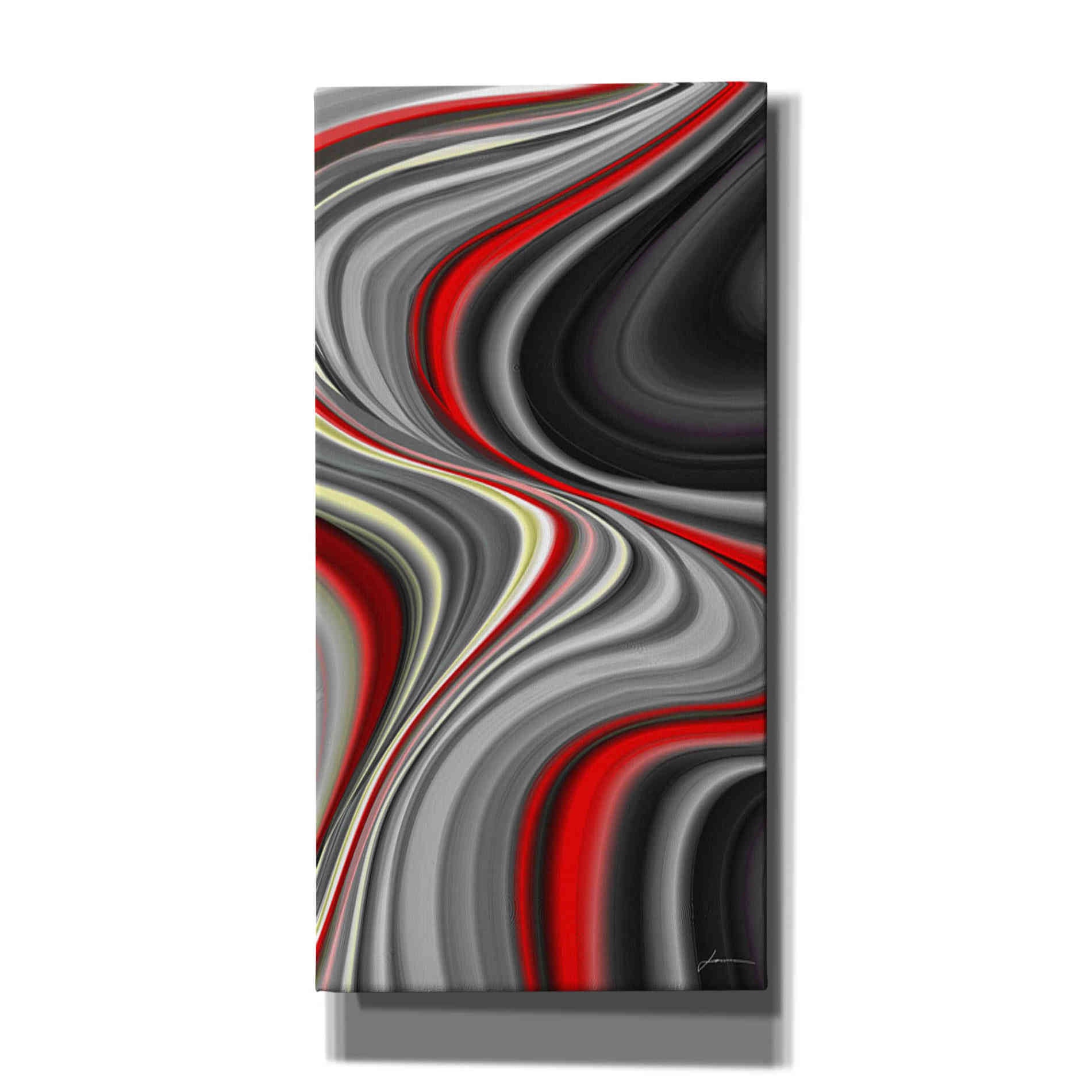 'Smoke Screen I' by James Burghardt Giclee Canvas Wall Art