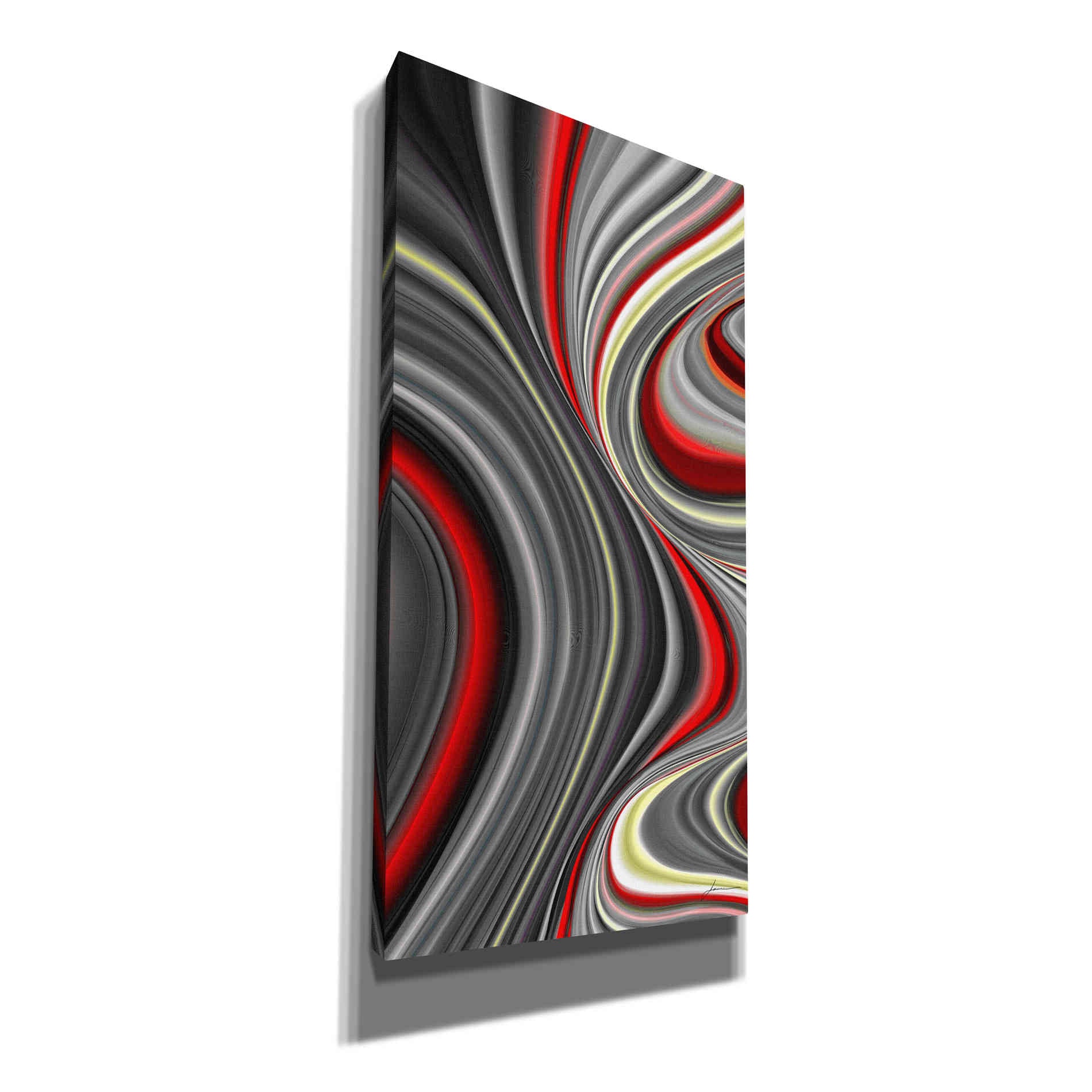 'Smoke Screen II' by James Burghardt Giclee Canvas Wall Art