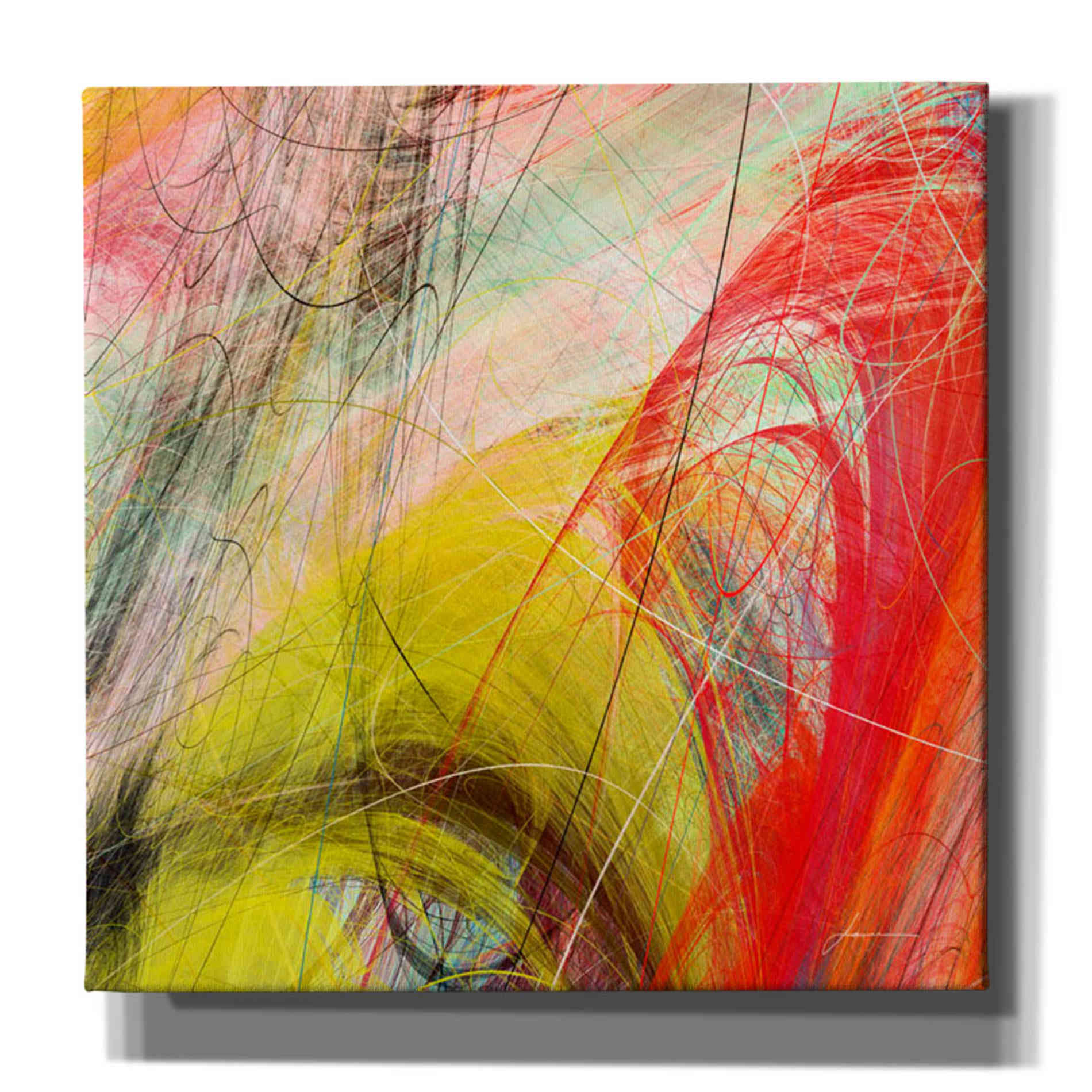 'String Tile I' by James Burghardt Giclee Canvas Wall Art