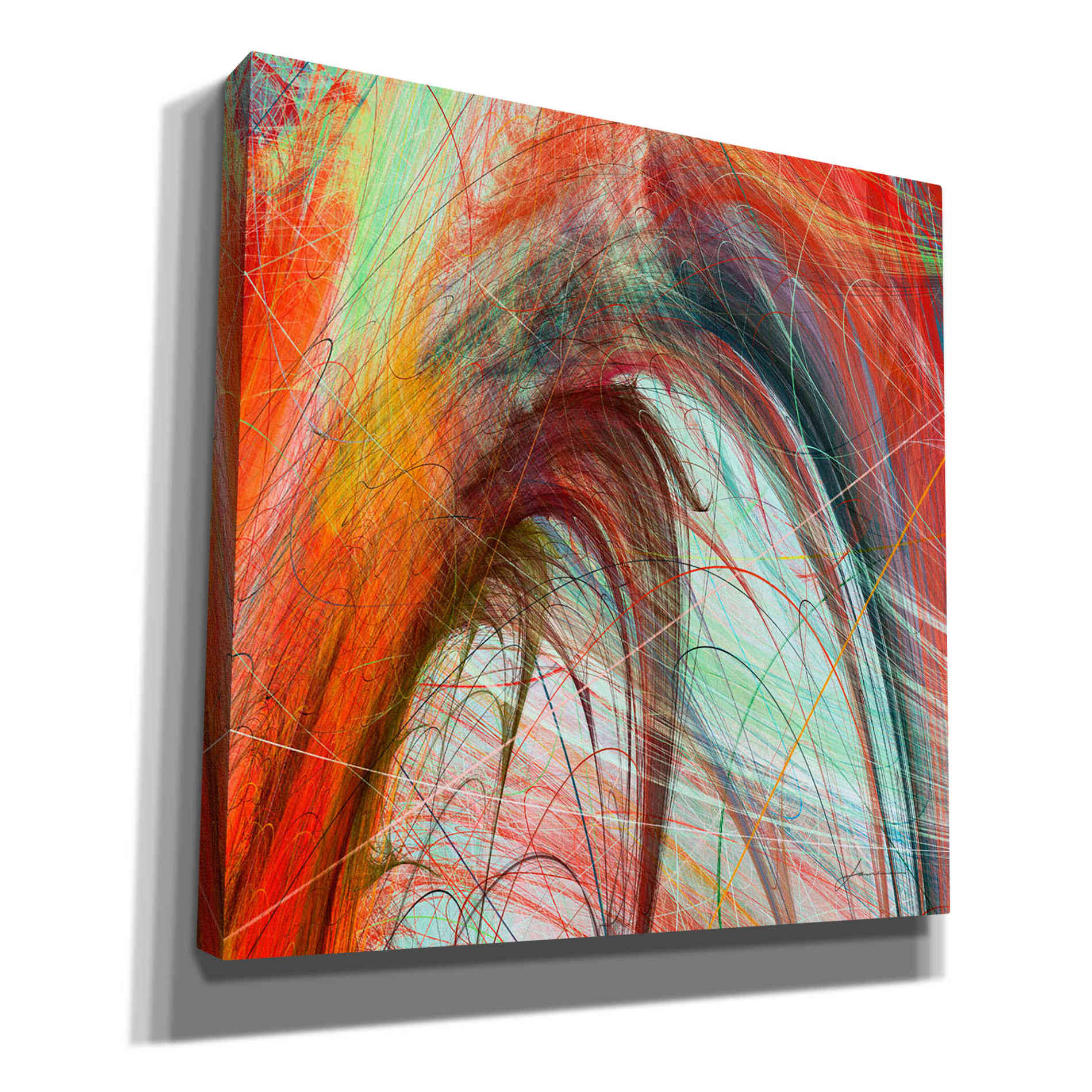 'String Tile II' by James Burghardt Giclee Canvas Wall Art