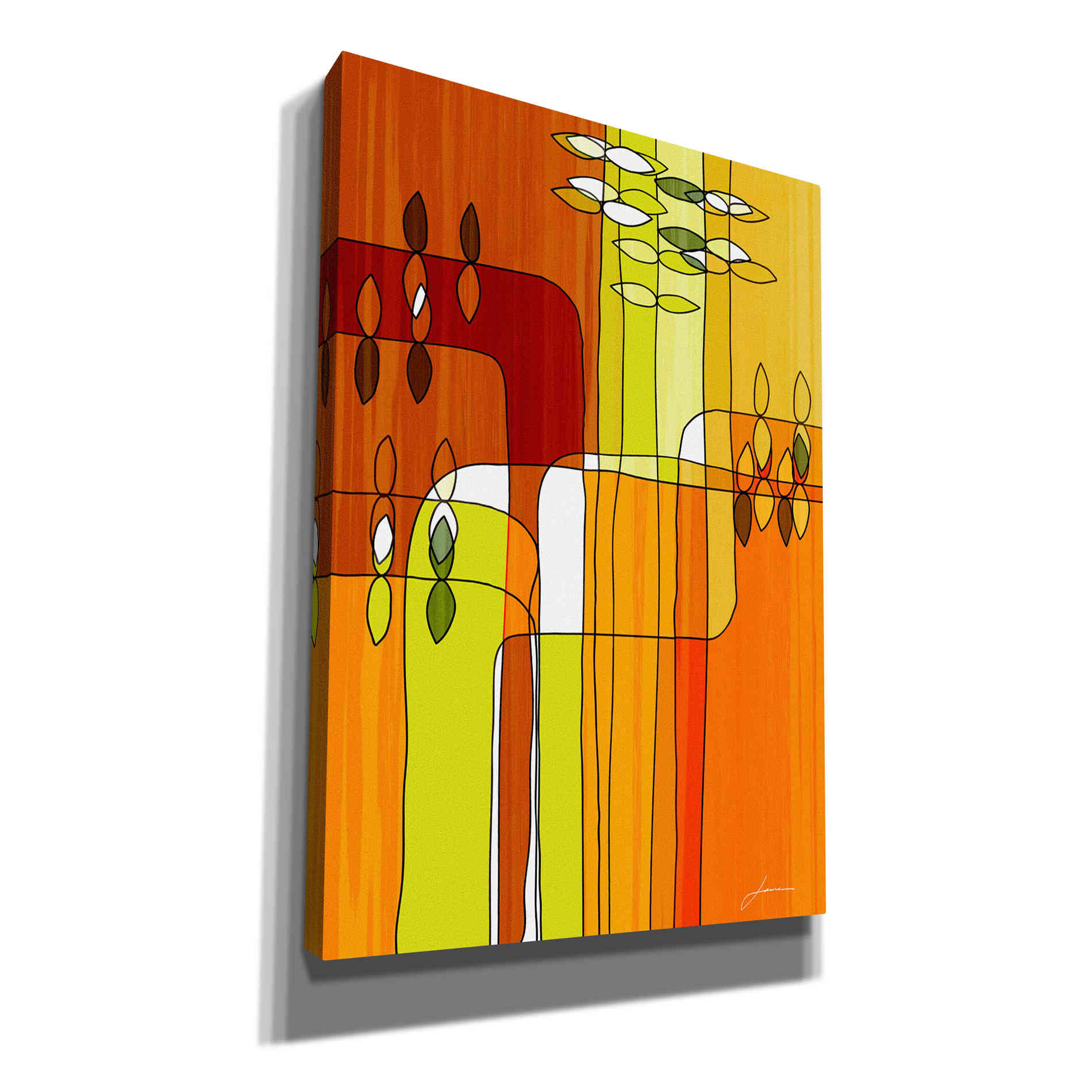 'Uplift II' by James Burghardt Giclee Canvas Wall Art