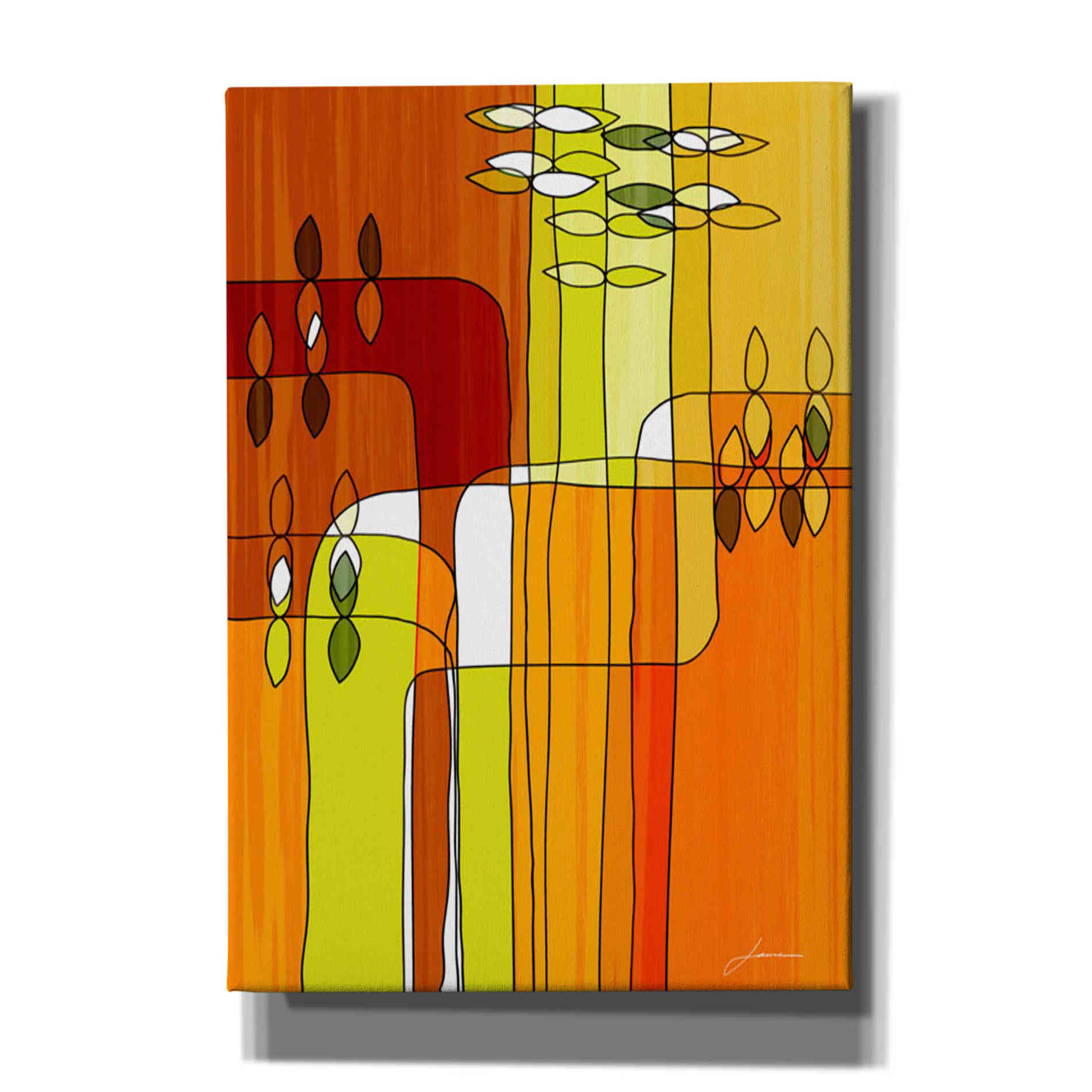 'Uplift II' by James Burghardt Giclee Canvas Wall Art