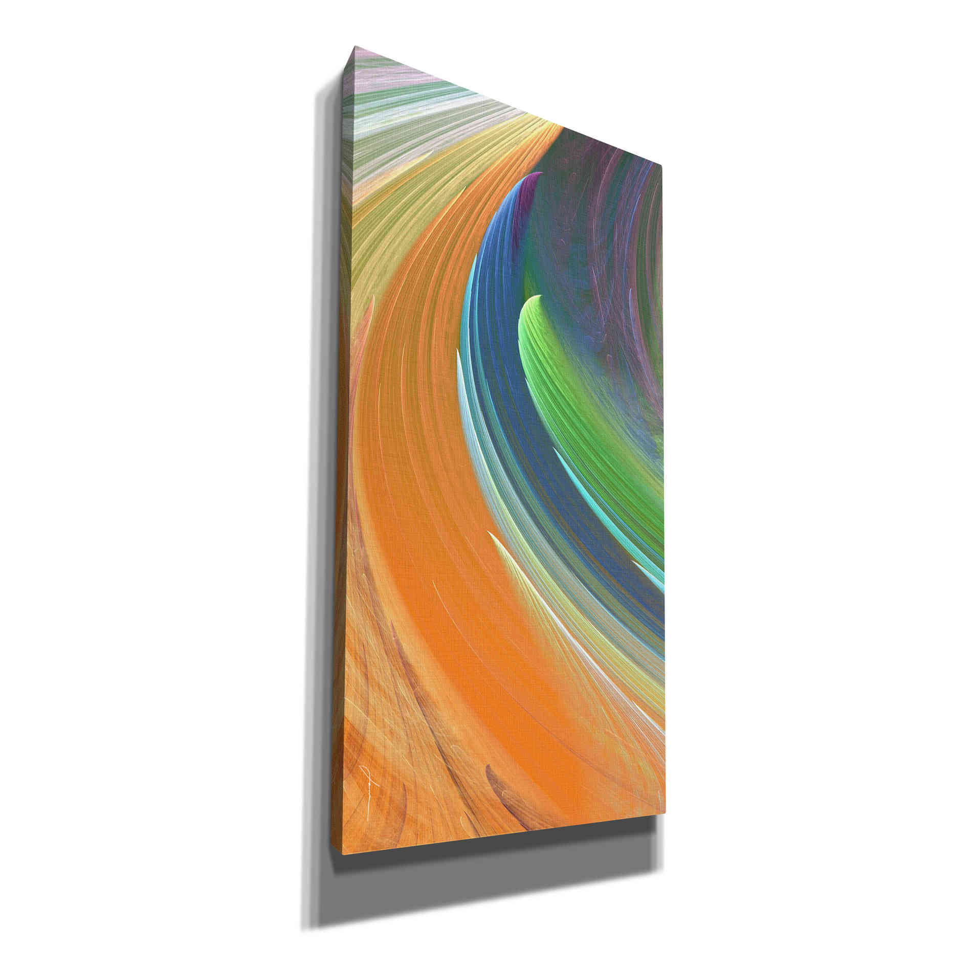 'Wind Waves IV' by James Burghardt, Canvas Wall Art