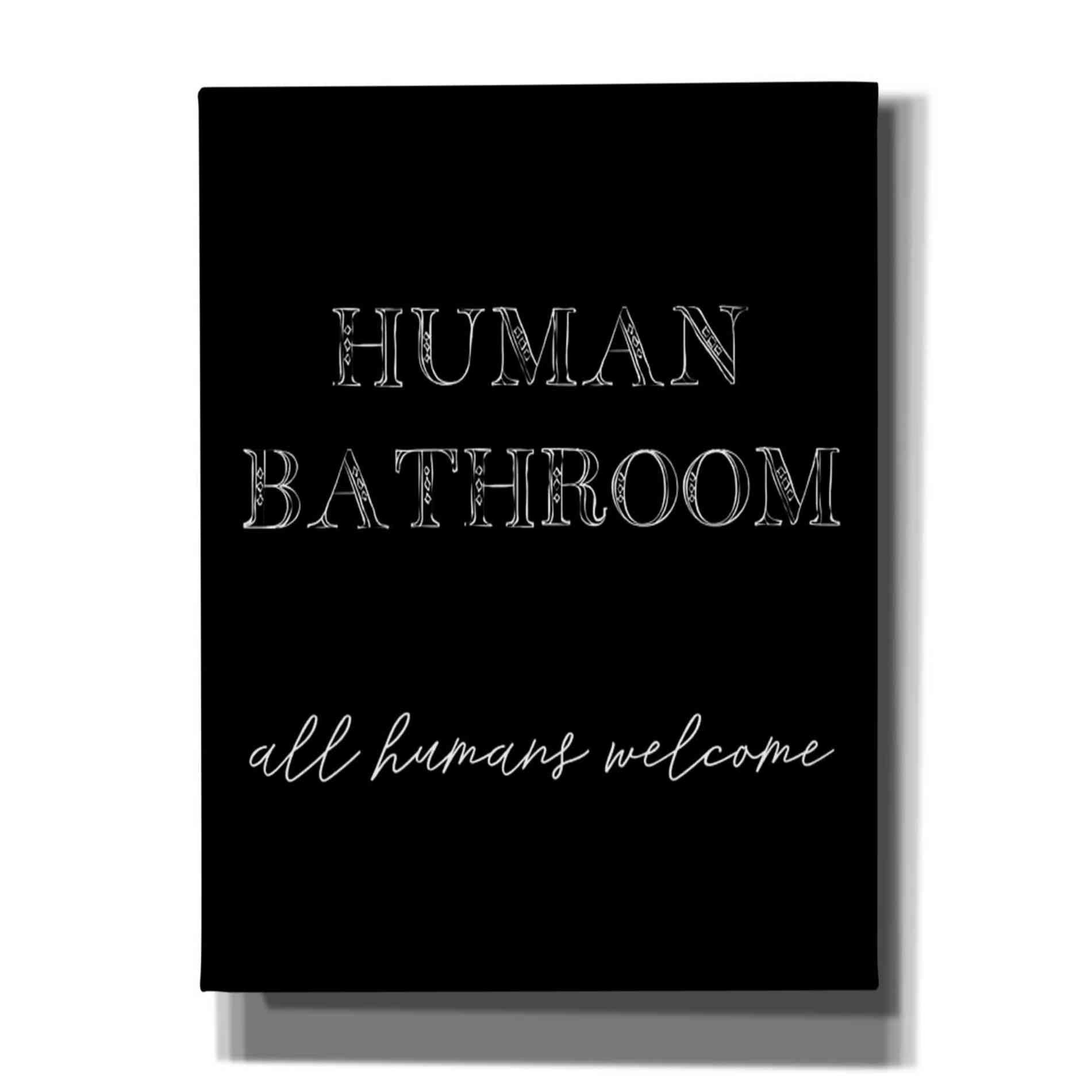 'Human Bathroom IV' by Jarman Fagalde Giclee Canvas Wall Art