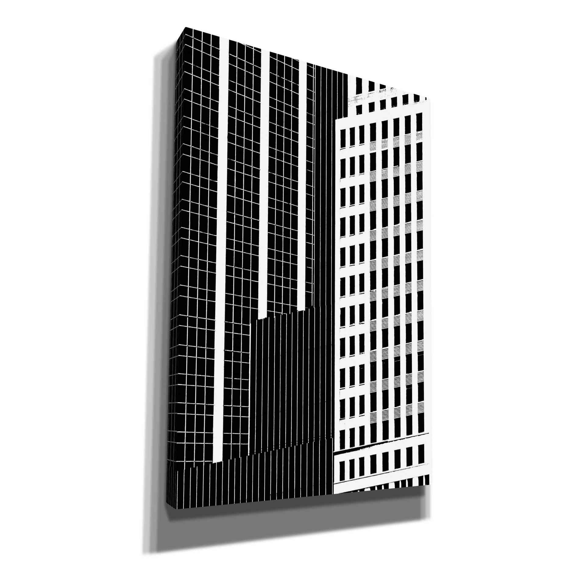 'NYC in Pure B&W II' by Jeff Pica Canvas Wall Art