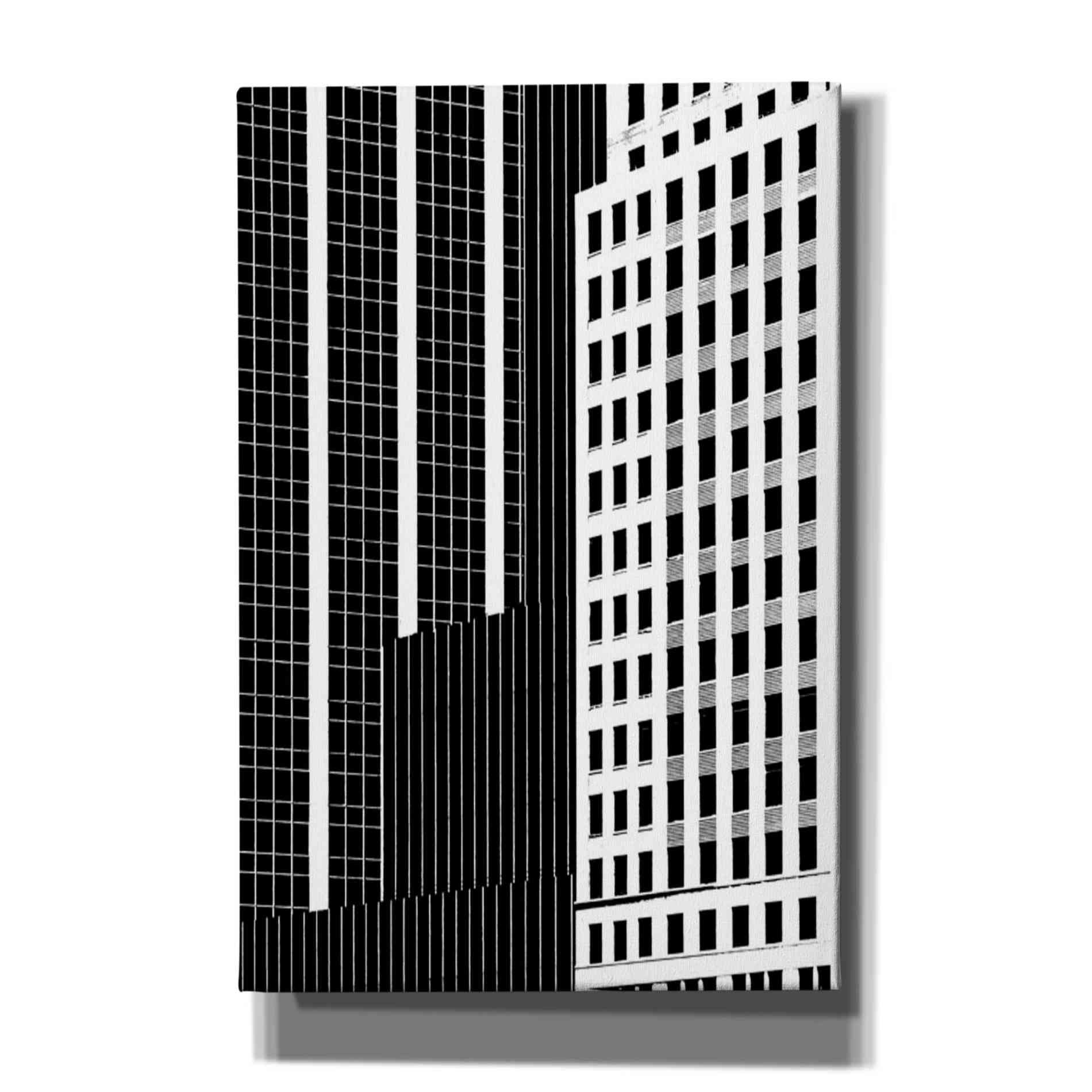 'NYC in Pure B&W II' by Jeff Pica Canvas Wall Art