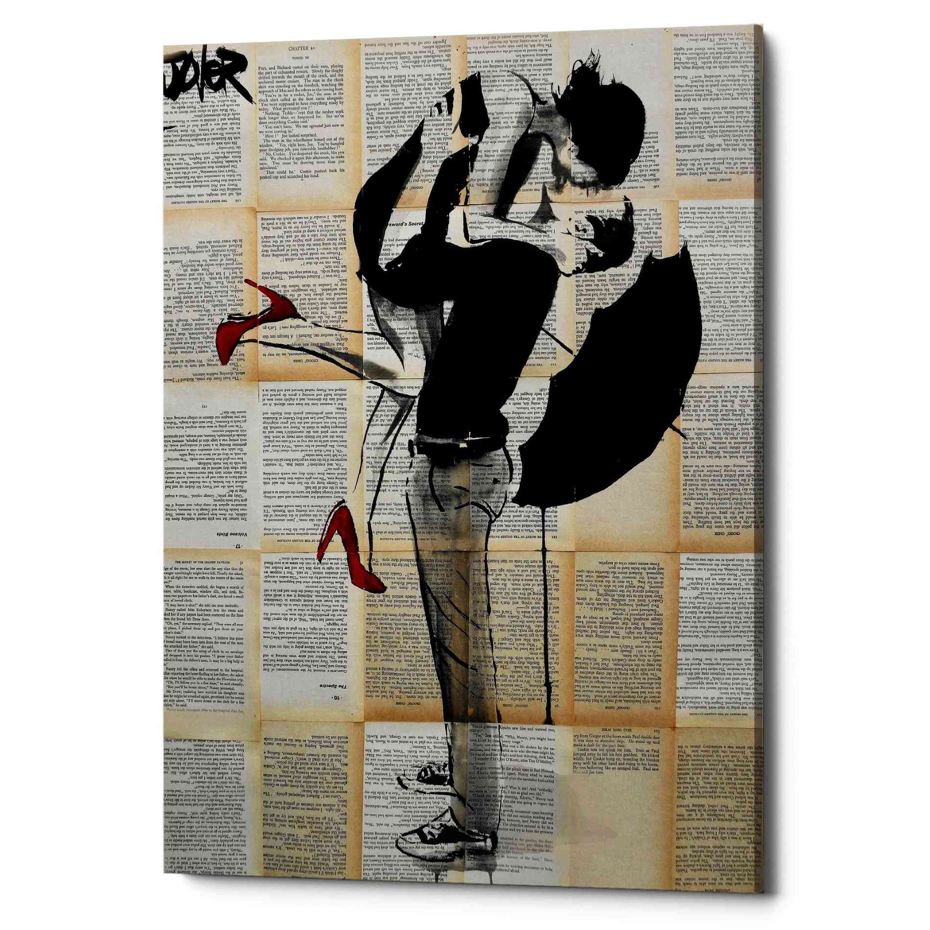 'Always Again' by Loui Jover, Canvas Wall Art