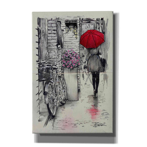 Image of 'Amsterdam Walk' by Loui Jover, Canvas Wall Art