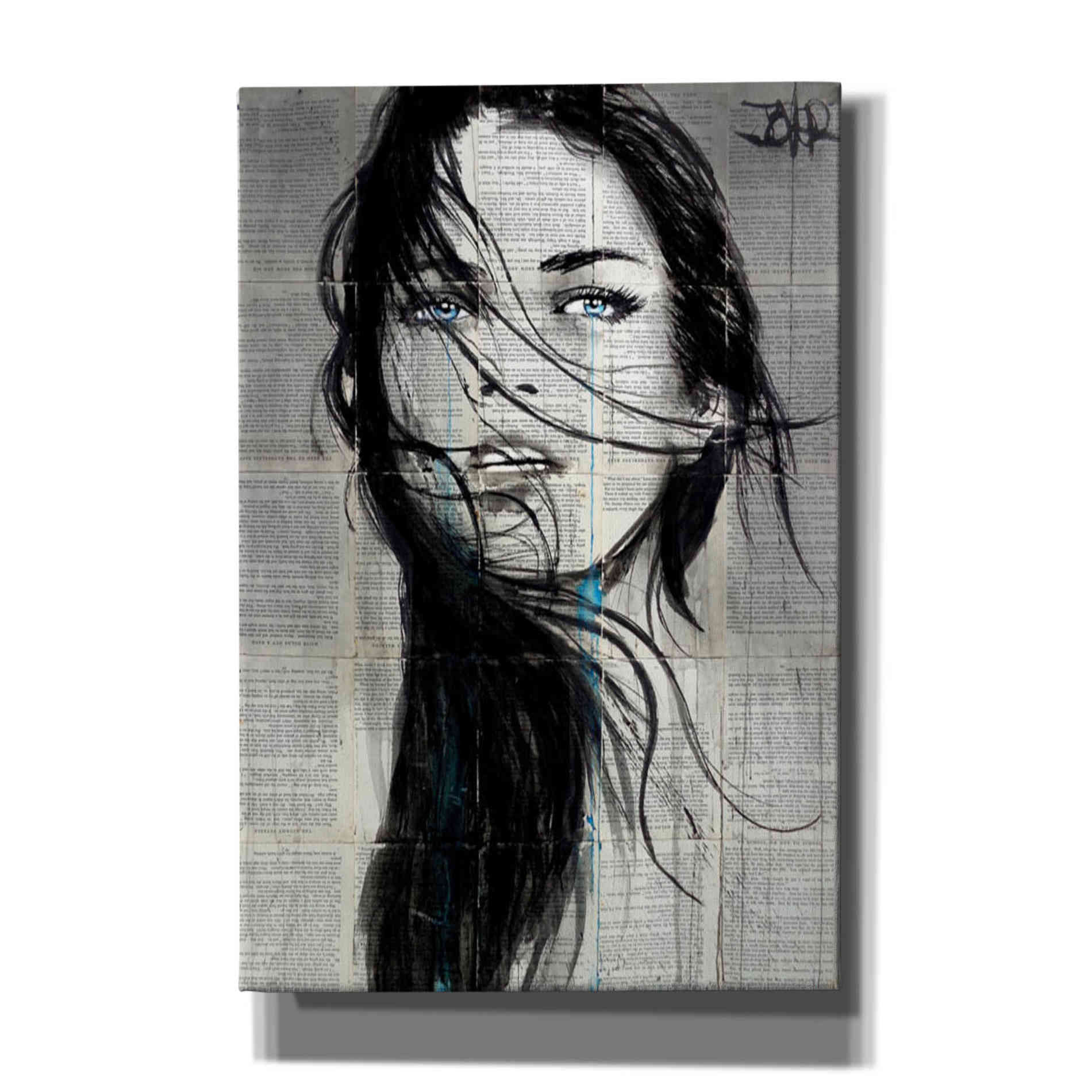 'Apache' by Loui Jover, Canvas Wall Art