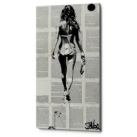Image of 'Beachcomber' by Loui Jover, Canvas Wall Art