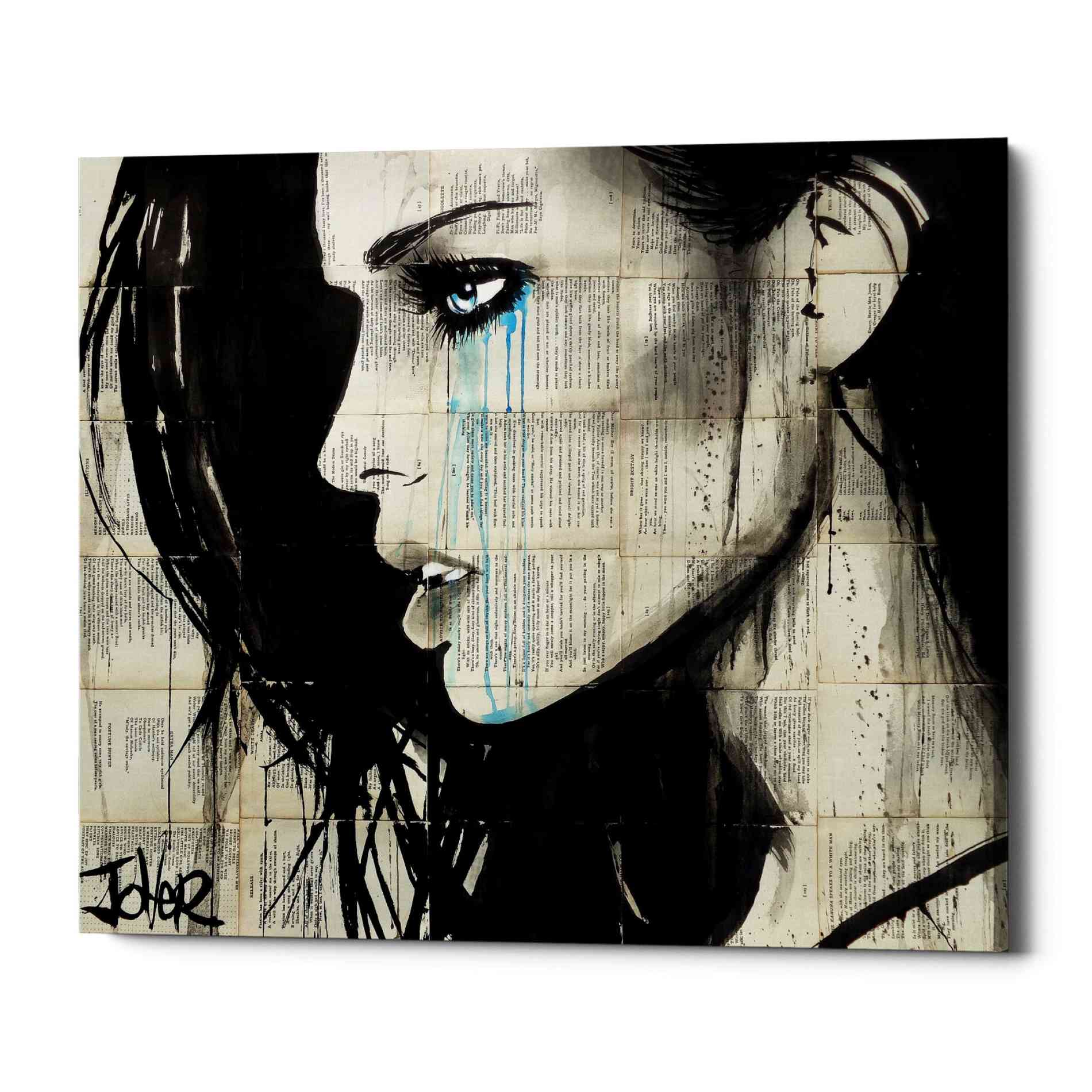 'Bright Ecstasy' by Loui Jover, Canvas Wall Art