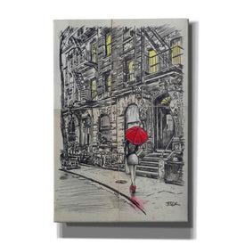 'Burrough Walk' by Loui Jover, Canvas Wall Art