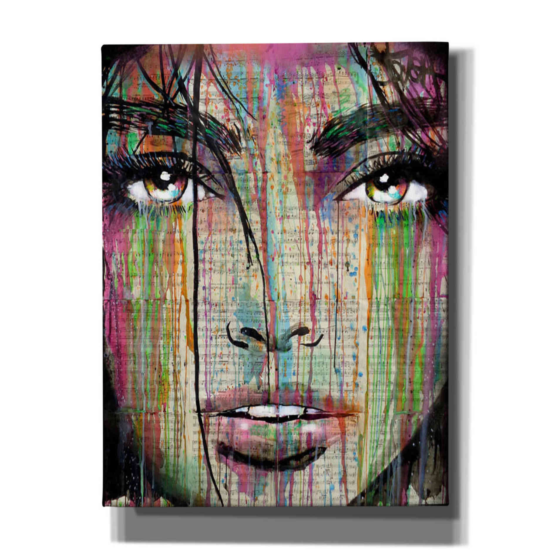 'Dark Kisses' by Loui Jover, Canvas Wall Art