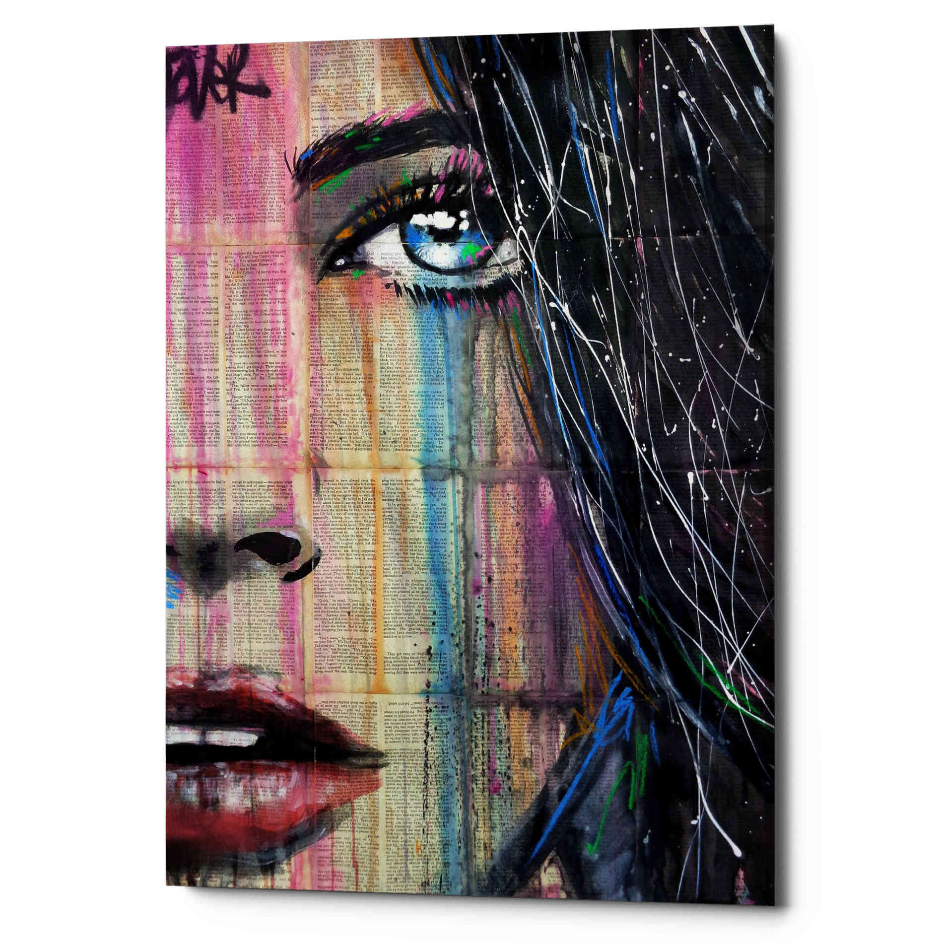 'Fahrenheit' by Loui Jover, Canvas Wall Art