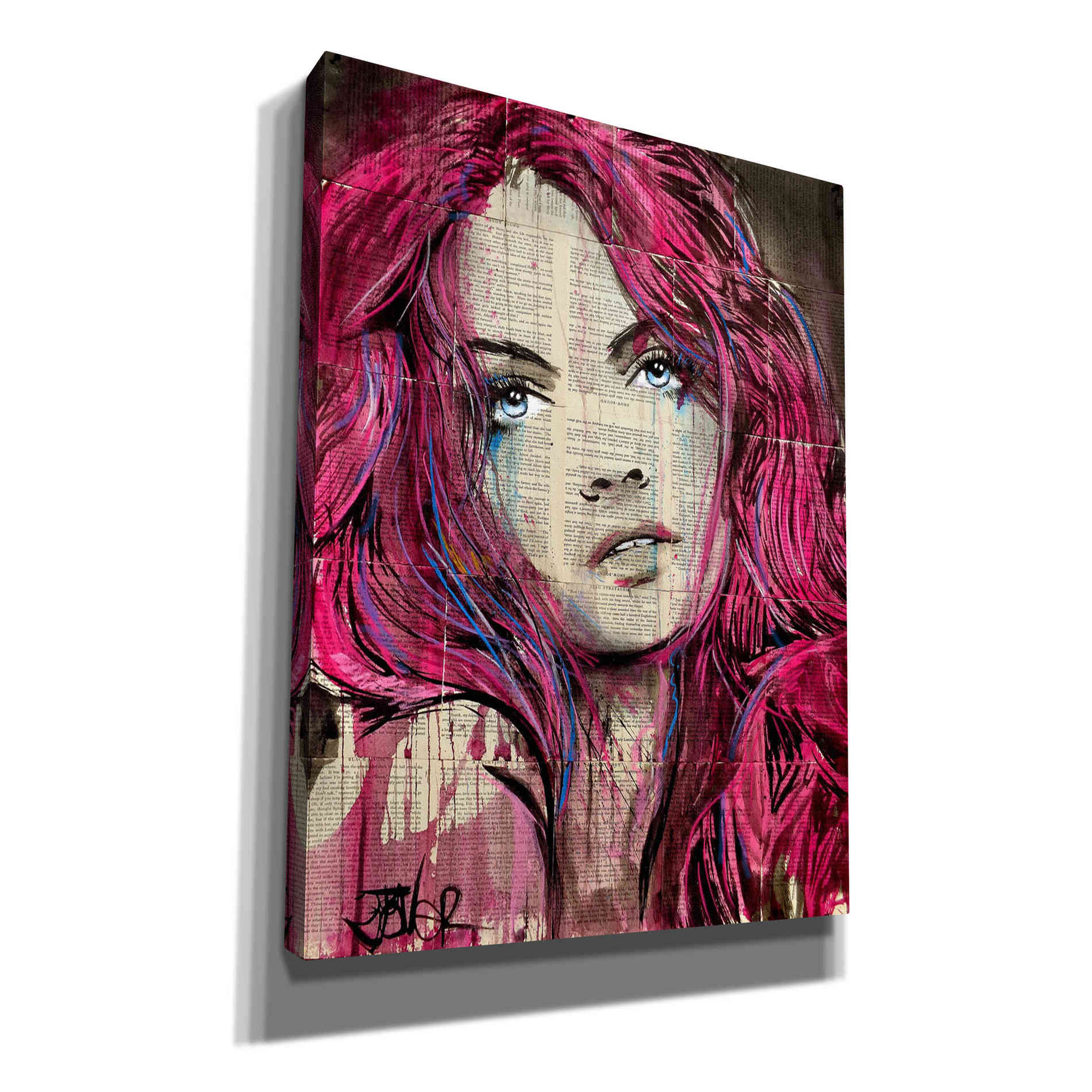 'Incinerate' by Loui Jover, Canvas Wall Art