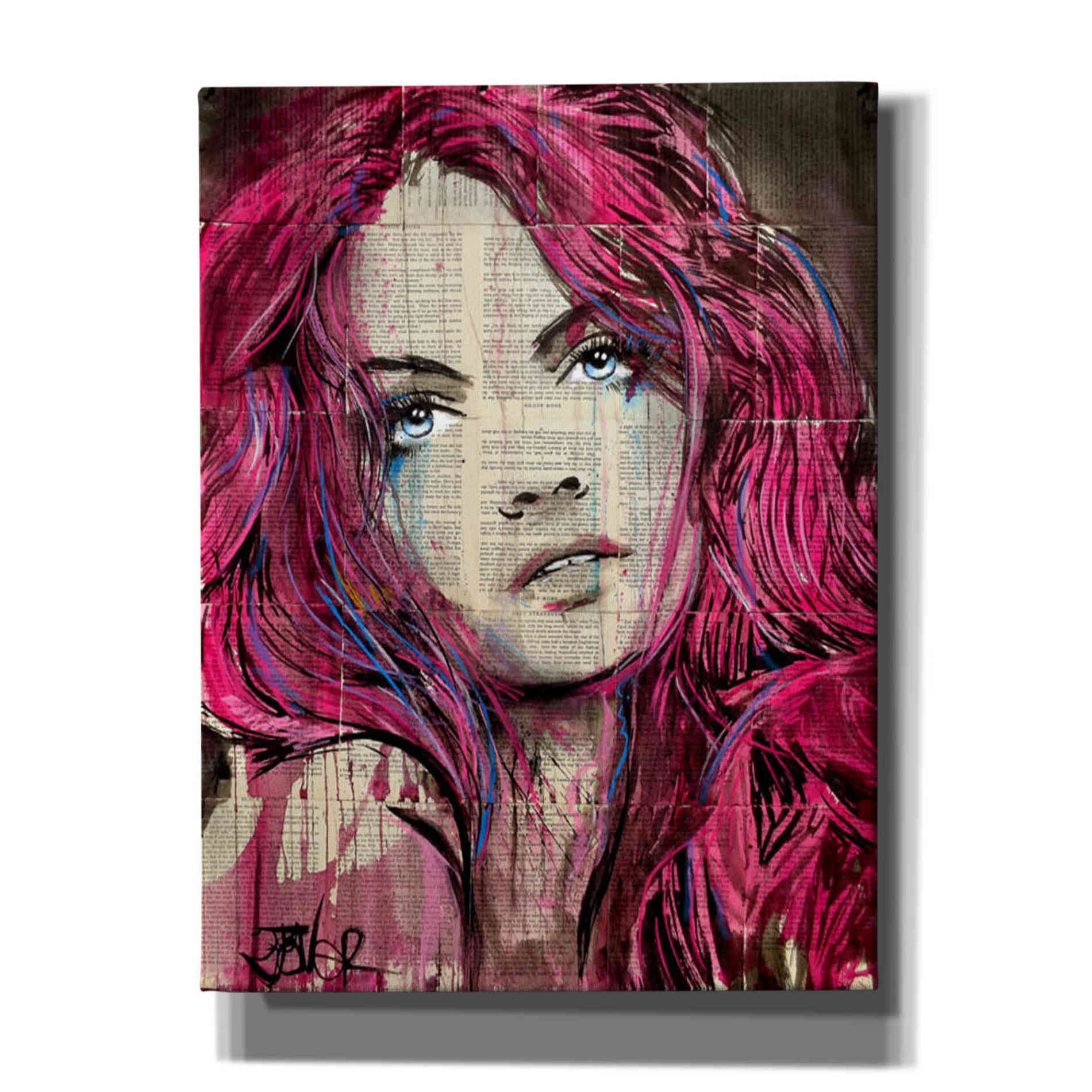 'Incinerate' by Loui Jover, Canvas Wall Art