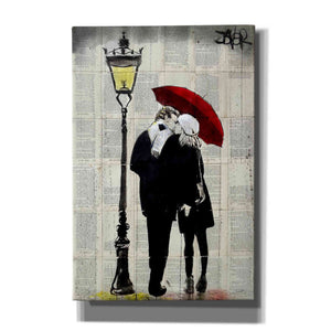 'Lamp Lovers' by Loui Jover, Canvas Wall Art