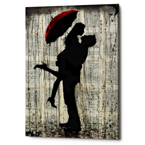 Image of 'Love and Rain' by Loui Jover, Canvas Wall Art