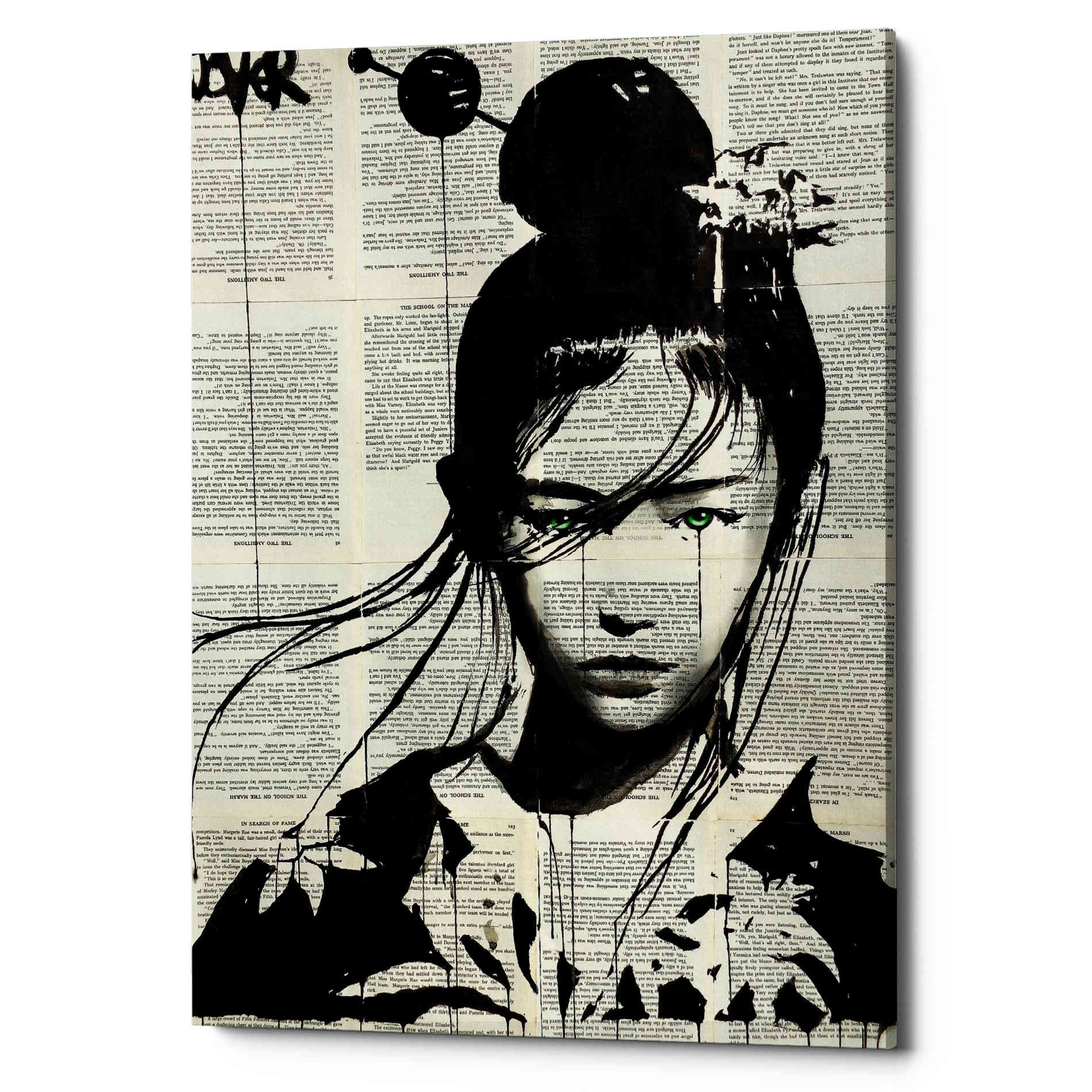 'Narumi' by Loui Jover, Canvas Wall Art