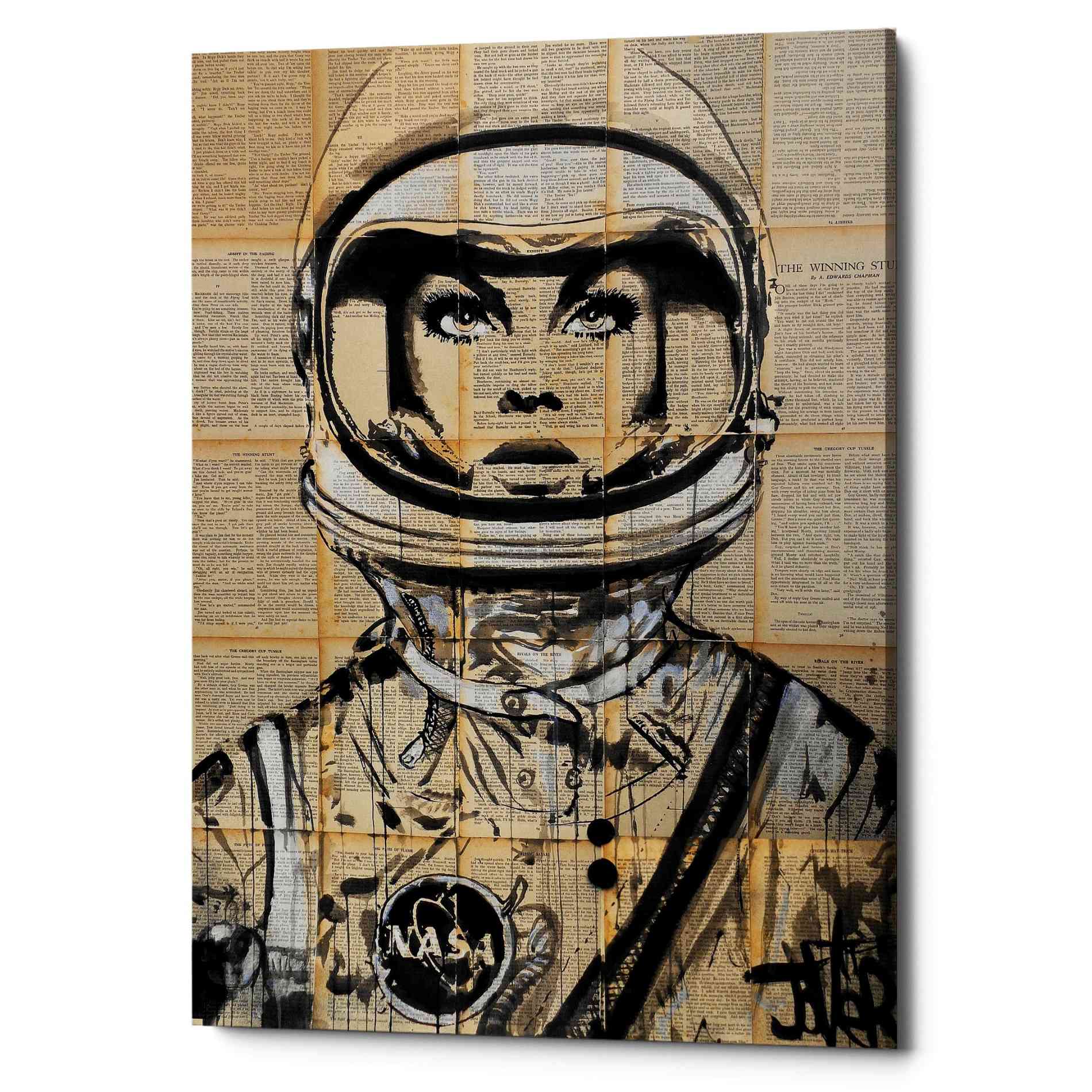 'Orbit' by Loui Jover, Canvas Wall Art