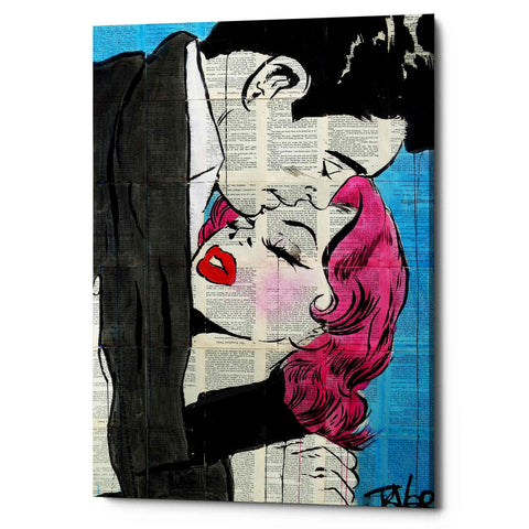 Image of 'Pop Lovers' by Loui Jover, Canvas Wall Art