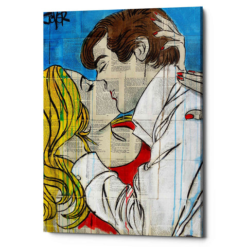 Image of 'Pop Romantics' by Loui Jover, Canvas Wall Art