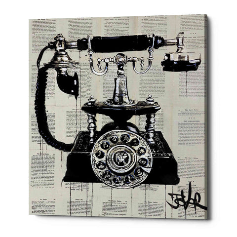 Image of 'Ring Ring' by Loui Jover, Canvas Wall Art