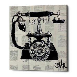 'Ring Ring' by Loui Jover, Canvas Wall Art