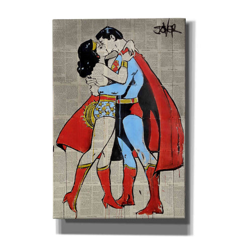 Image of 'Super Love' by Loui Jover, Canvas Wall Art