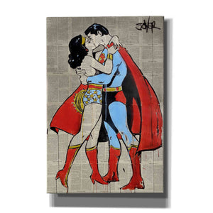 'Super Love' by Loui Jover, Canvas Wall Art