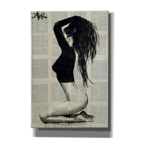 Image of 'The Black Top' by Loui Jover, Canvas Wall Art