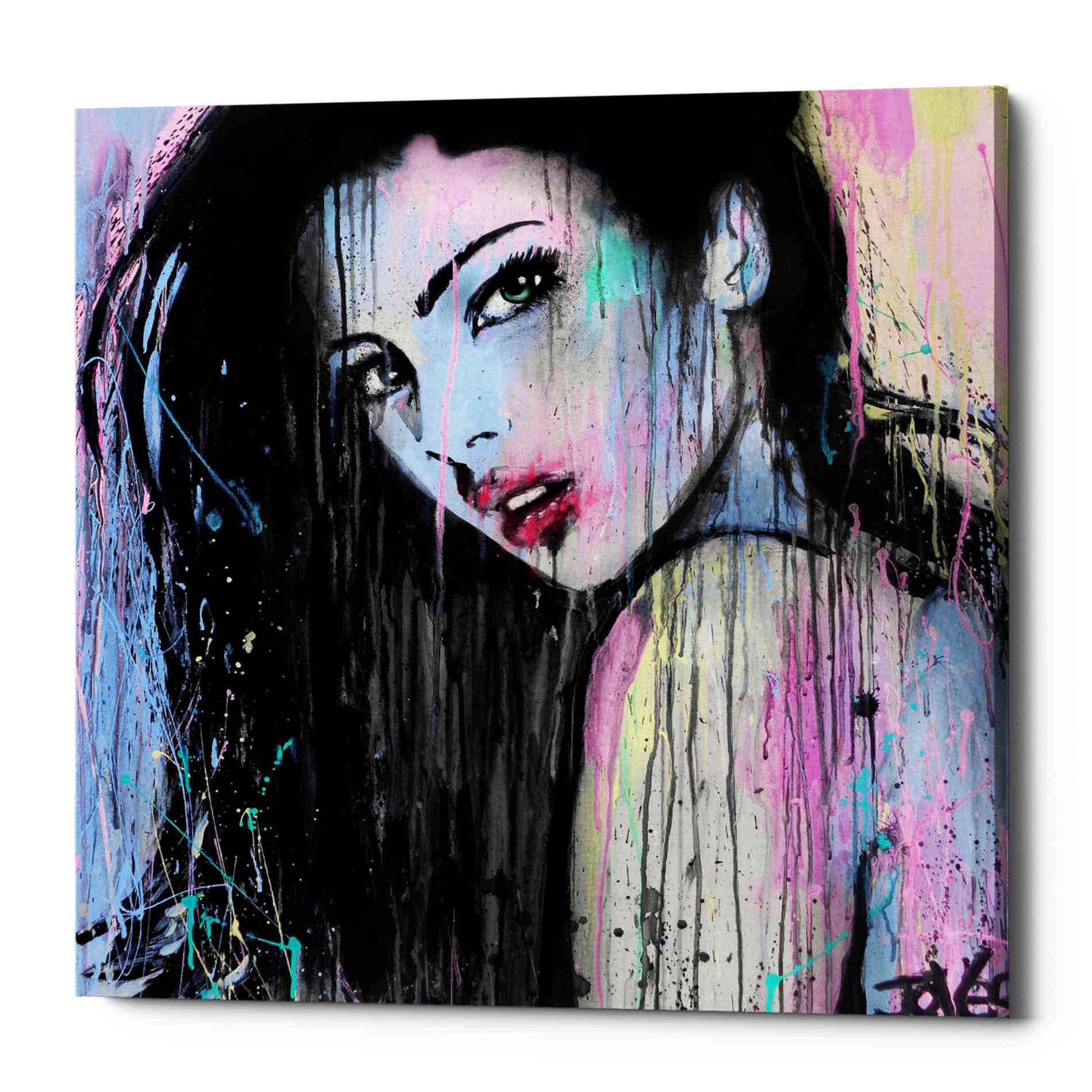 'Wild Orchid' by Loui Jover, Canvas Wall Art