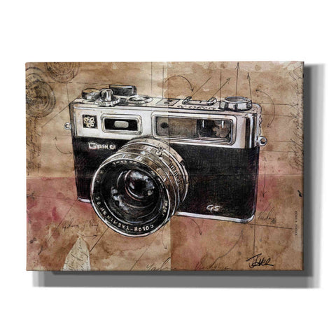 Image of 'Yashica' by Loui Jover, Canvas Wall Art