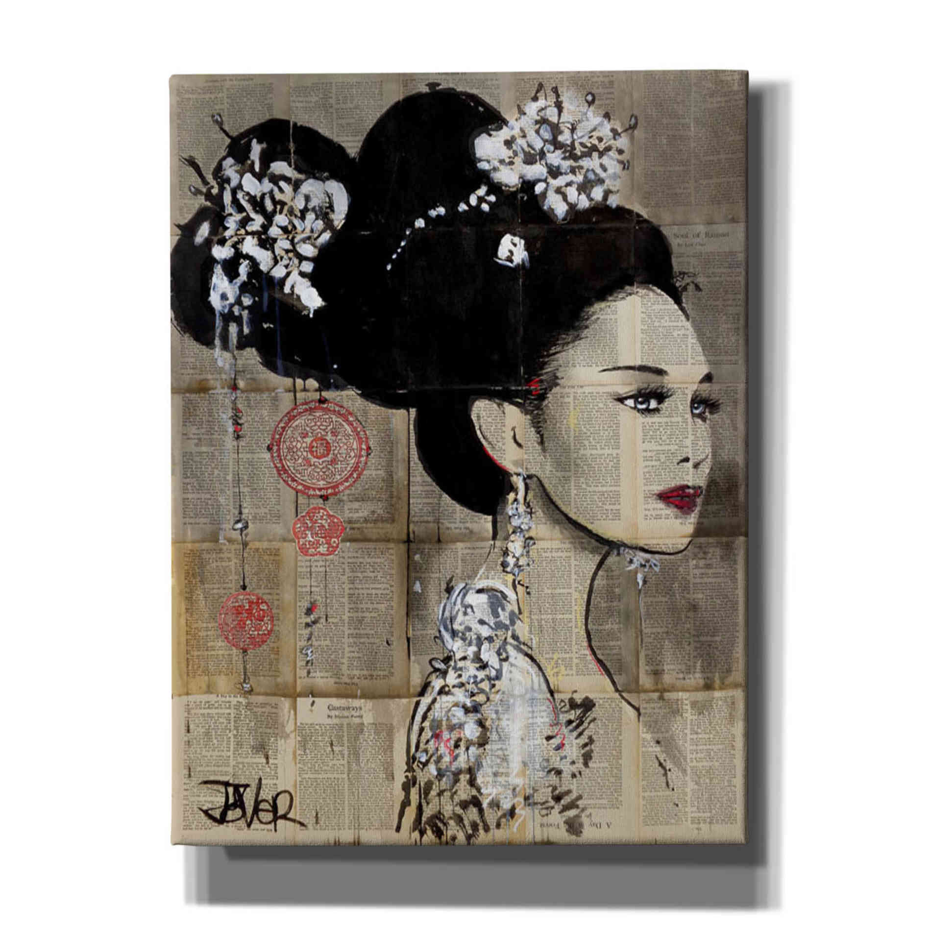 'Yu' by Loui Jover, Canvas Wall Art