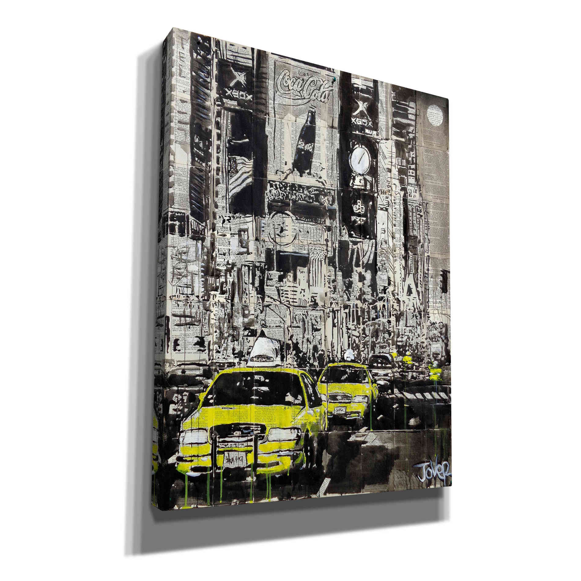 'Zoo York' by Loui Jover, Canvas Wall Art