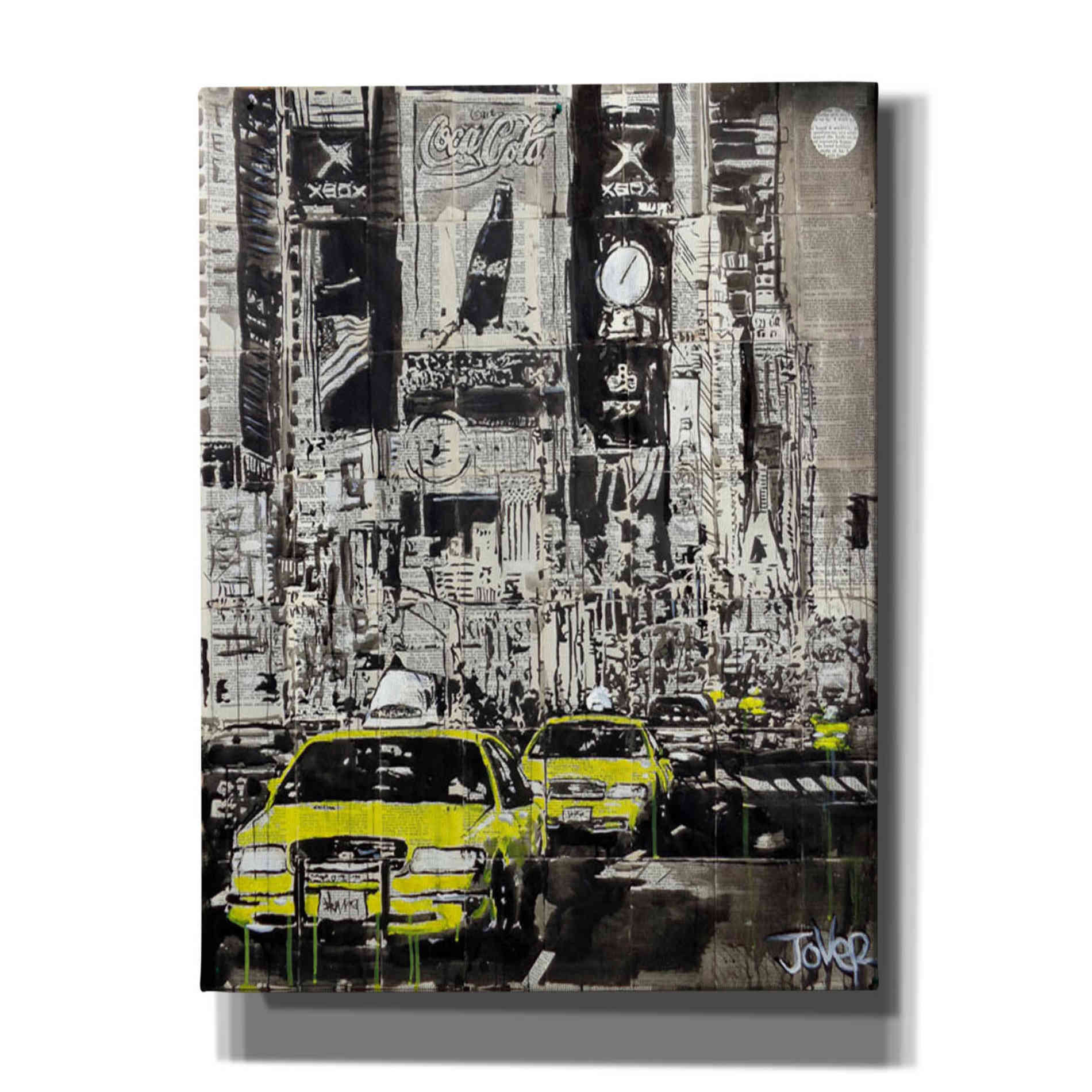 'Zoo York' by Loui Jover, Canvas Wall Art