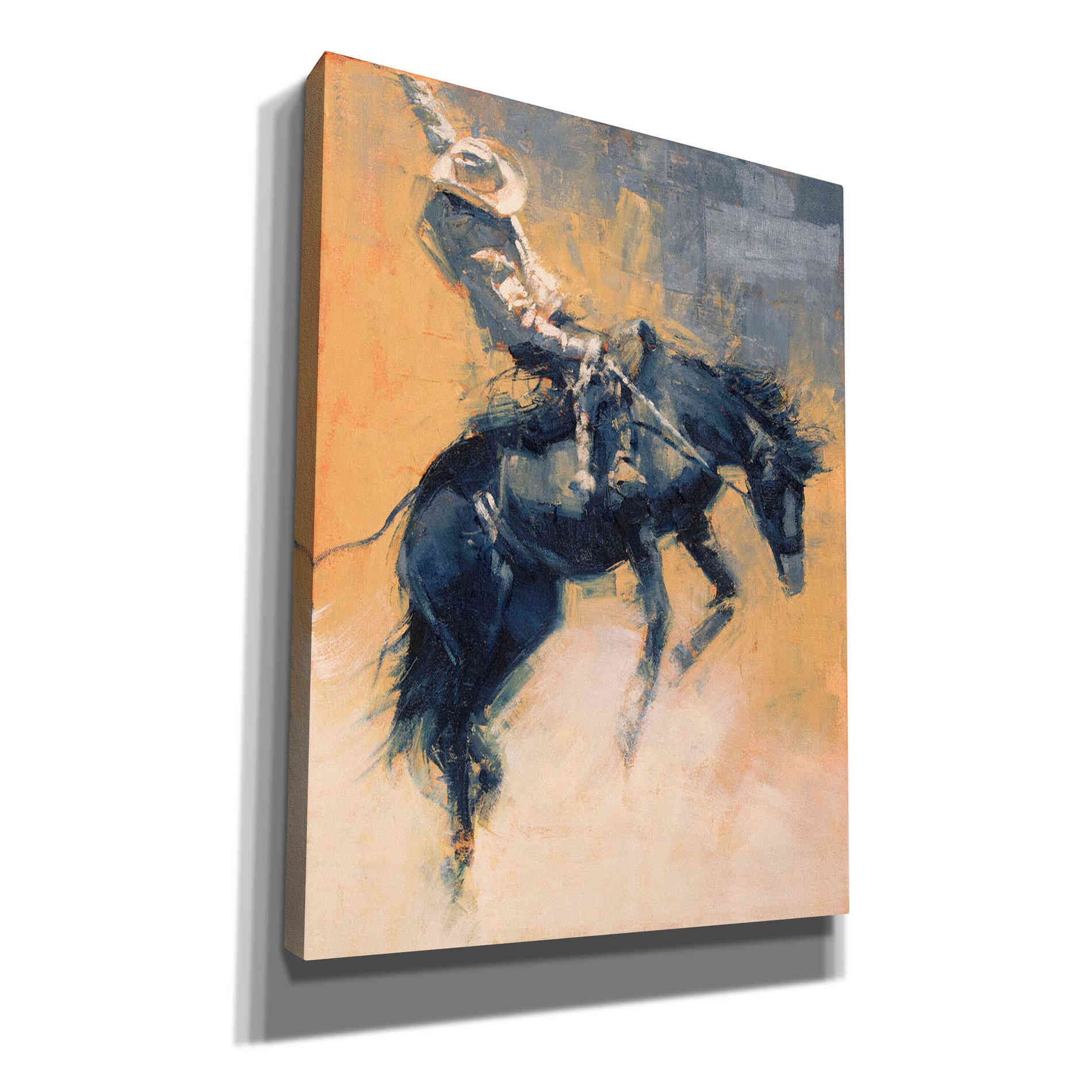 'Mood Indigo III' by Julie T. Giclee Canvas Wall Art