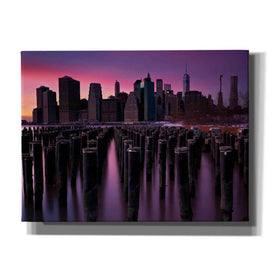 'Manhattan Glow' by Katherine Gendreau, Giclee Canvas Wall Art