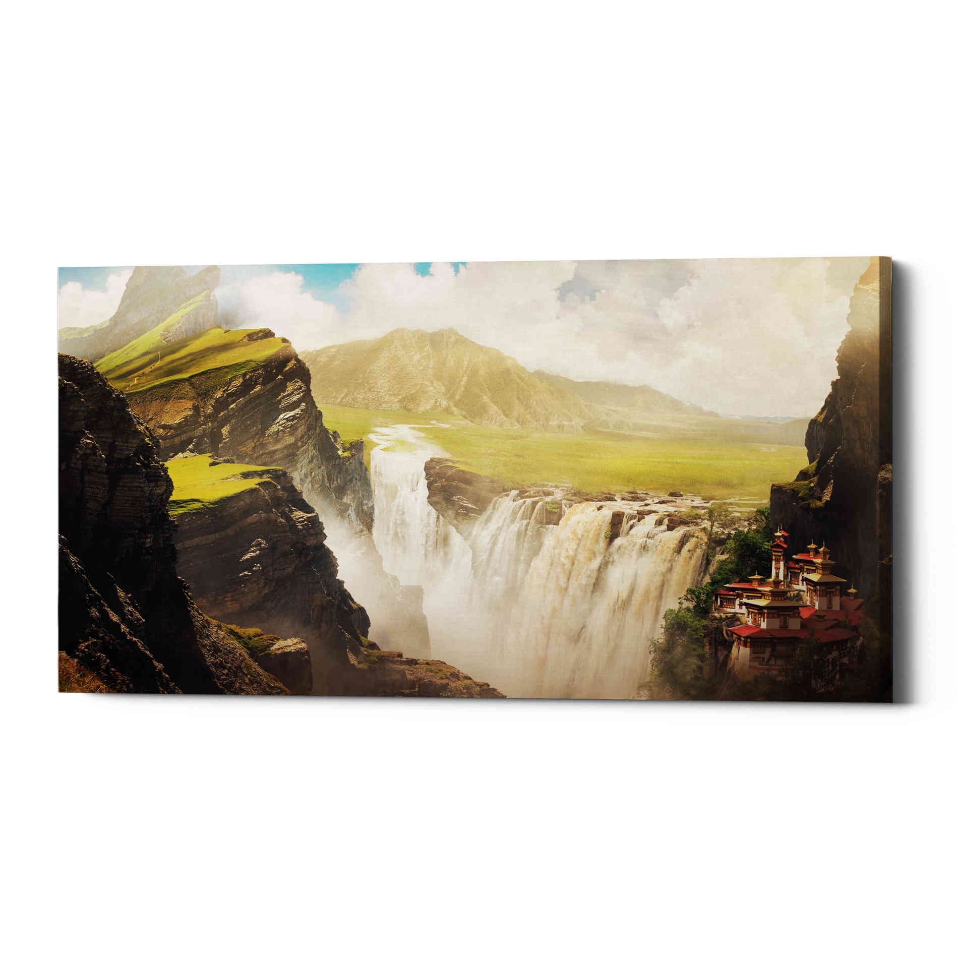 'Epic Valley' by Jonathan Lam, Giclee Canvas Wall Art