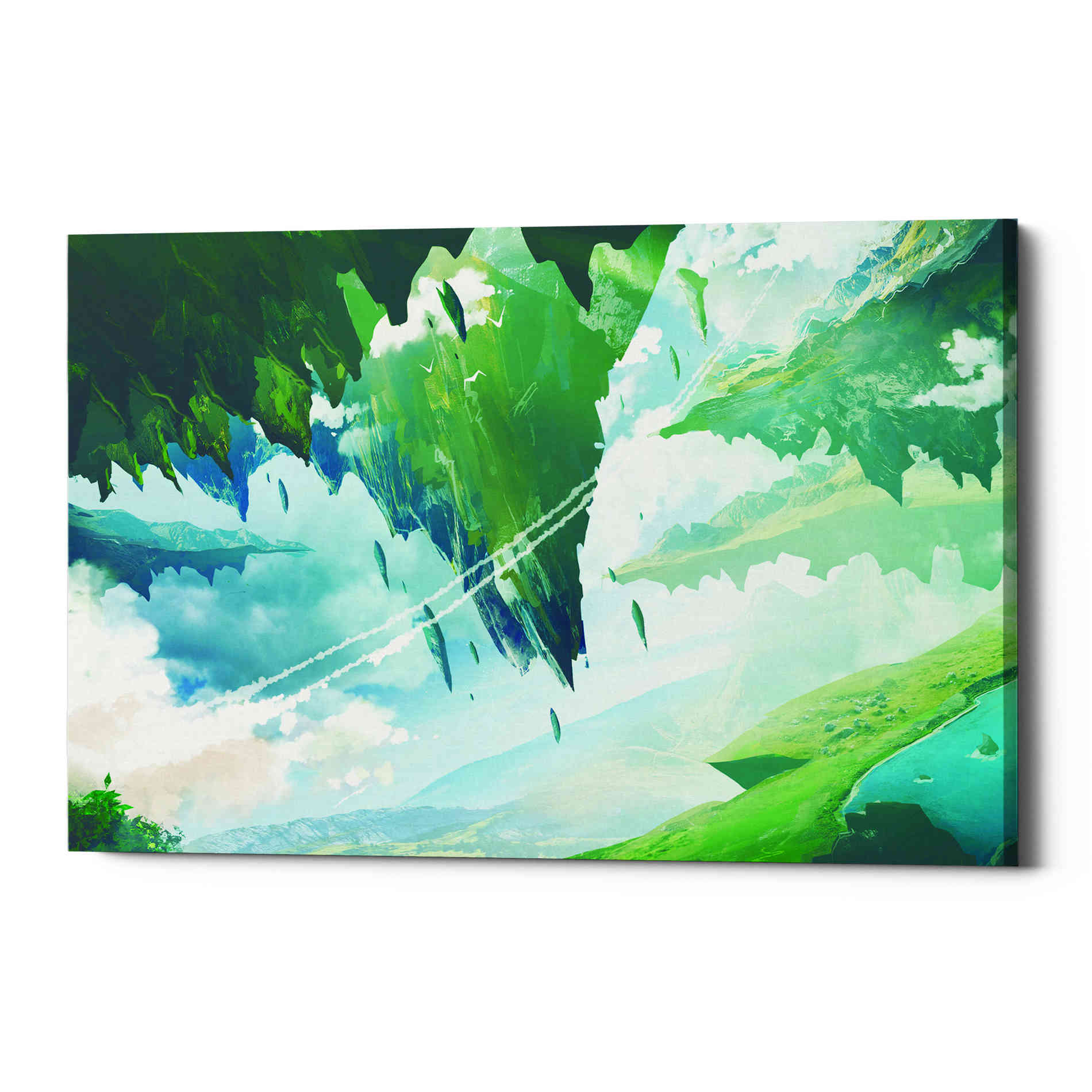 'Floating Island' by Jonathan Lam, Canvas Wall Art