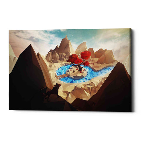 Image of 'Hidden Camp' by Jonathan Lam, Giclee Canvas Wall Art