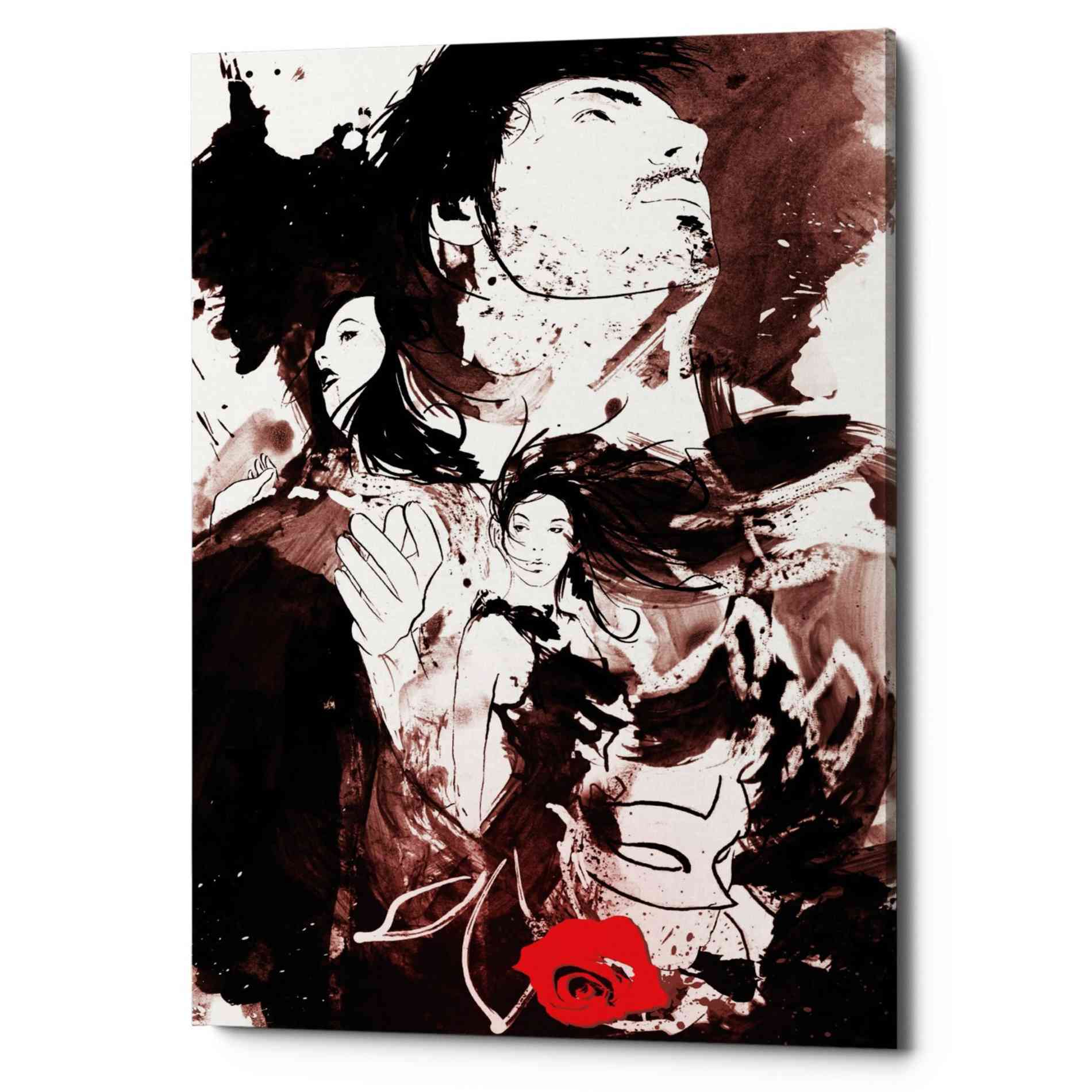 'Romance Revenge Revolution' by Jonathan Lam, Canvas Wall Art