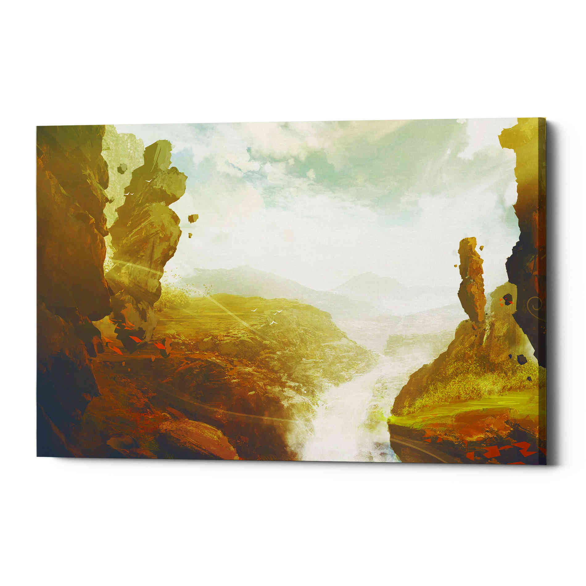 'Sacred Valley' by Jonathan Lam, Canvas Wall Art