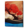 'The Red Tree' by Jonathan Lam, Giclee Canvas Wall Art