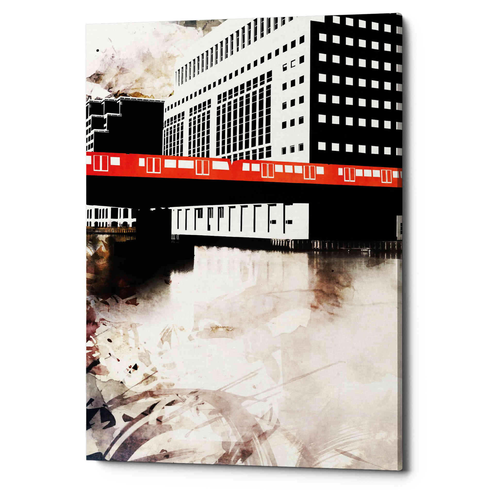 'Transit' by Jonathan Lam, Giclee Canvas Wall Art